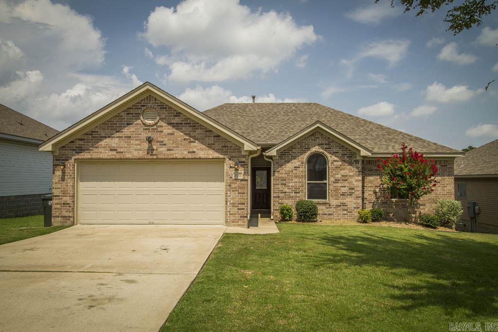 Great Location and Super Clean 1story home with energy efficient features make this a Steal at this price. Neutral decor w/Upgraded extensive crown moulding & trim, tray ceiling and solid surface flooring make it easy maintenance, carpet only in bedrooms. Breakfast bar & eat in kitchen, Large Great Room! Master bed features walk in closet & spa like master bath w/jetted tub! Sit on your private deck in your fully fenced yard! Wired for security. All appliances will convey with accept/offer Move in ready