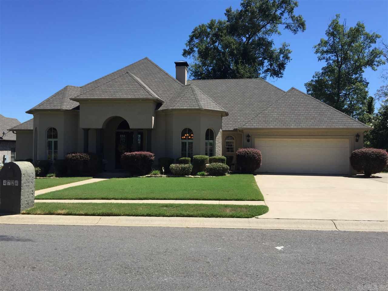 Great Custom Built Home with an unique open floor plan, has  many extras from stained and etched concrete floors, trim galore, double sided gas log fireplace, glazed custom cabinets, huge master shower with double shower heads, Large deck with fire pit, great for entertaining.