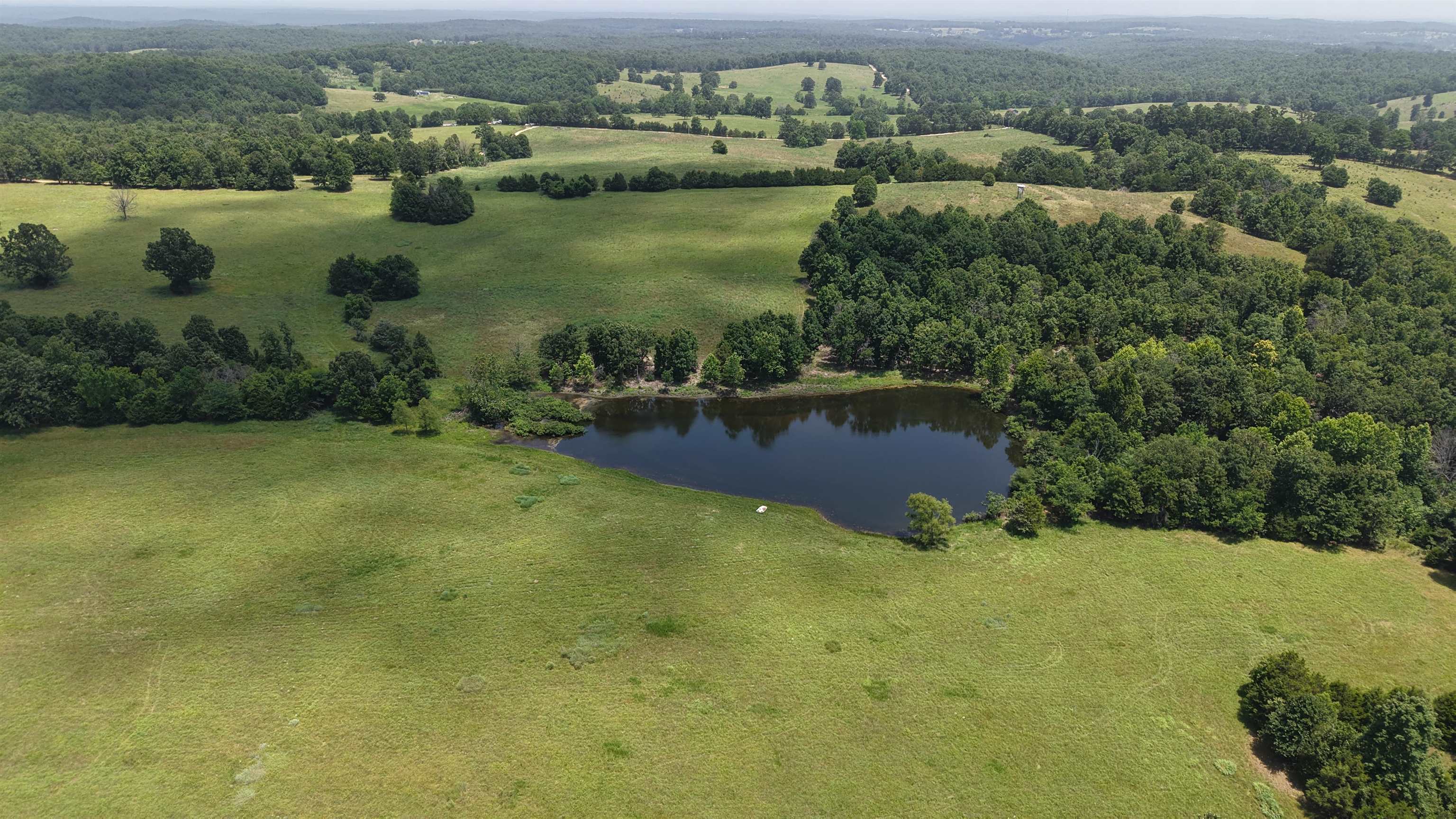 128 Acre Pastureland for Sale Between West Plains, Missouri and Salem, Arkansas This 128-acre farm is located between West Plains, Missouri and Salem, Arkansas, offering a combination of pastureland, water features, county road frontage, and recreational opportunities in the Ozarks. Currently used for hay production, the property is set up for livestock with cross-fencing, three separately fenced pastures, and a gated entrance. The property includes a private 3-acre lake along with two additional ponds, providing water sources for livestock, wildlife, and recreational use. The land offers scenic views, open pasture, and usable acreage suitable for farming, livestock, hay production, hunting, or a rural homesite. With county road frontage and additional acreage available, this property may also offer future subdivision or investment potential. Located near the South Fork of the Spring River, the property provides access to outdoor recreation while maintaining a rural setting. Listed for $599,900.