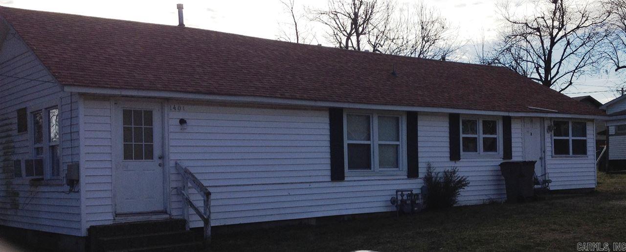 One bedroom unit of a duplex.