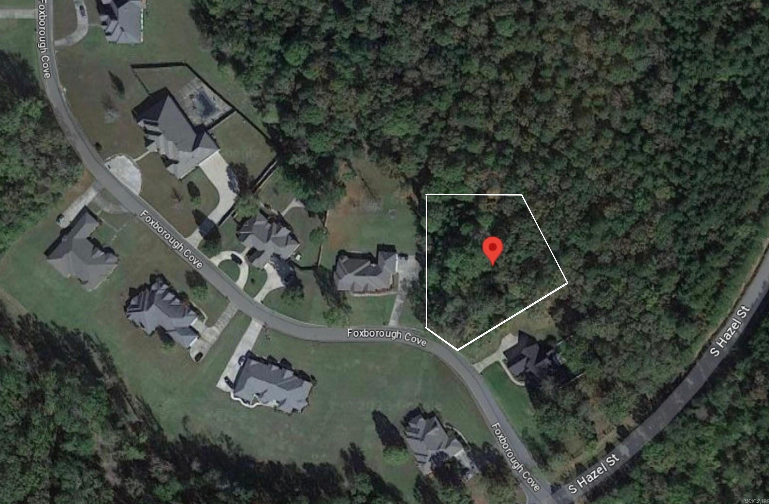 Amazing 1 acre lot located in the desirable Foxborough gated community in Pine Bluff. Level lot situate at the front of the community. Backs to green space.