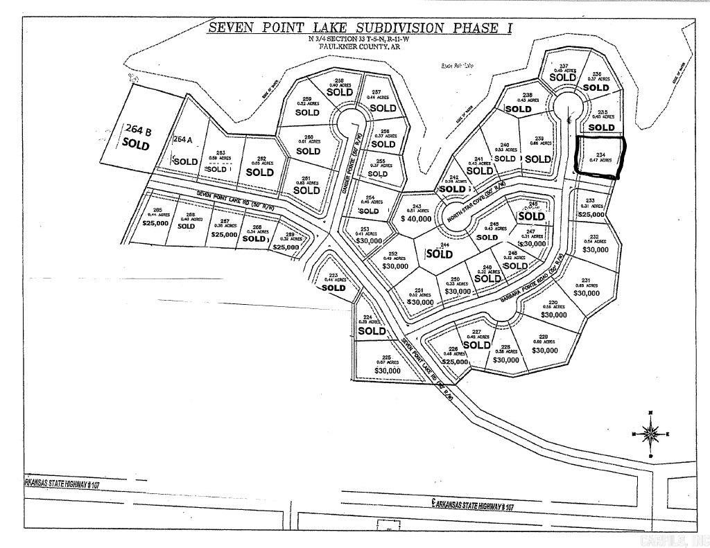 Seven Pointe Lake - Land