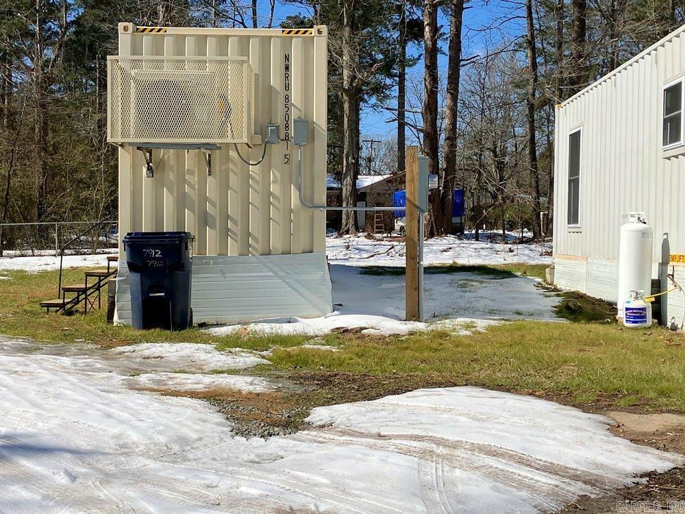 Two Rental Homes on .85 Acres near Pine Bluff, currently leased and producing $725 per month rental income per home. ($1,450 total)   Both homes are situated on a large corner lot. Each home is 40' x 8' x 9' in dimension.  One home has a gas stove with an external propane tank used for the kitchen stove.  The other home is all electric.  There is a wide paved driveway with parking for up to five vehicles.   Each home has one bedroom and one large bathroom with a walk-in shower. The kitchens have plenty of cabinet space.  Mini-Split units heat and cool the homes, plus window units have been placed in the bedrooms as well.  Insulation ratings are R 17 for the walls and R30 for the ceilings. Both homes have washer and dryer connections. Both homes have Luxury Vinyl Plank throughout. The homes are about four months old are in excellent condition.  Don't wait, call today. Offered by Larry Barrentine. Owner/Agent.  Owner financing is a possibility with a sizable down payment.