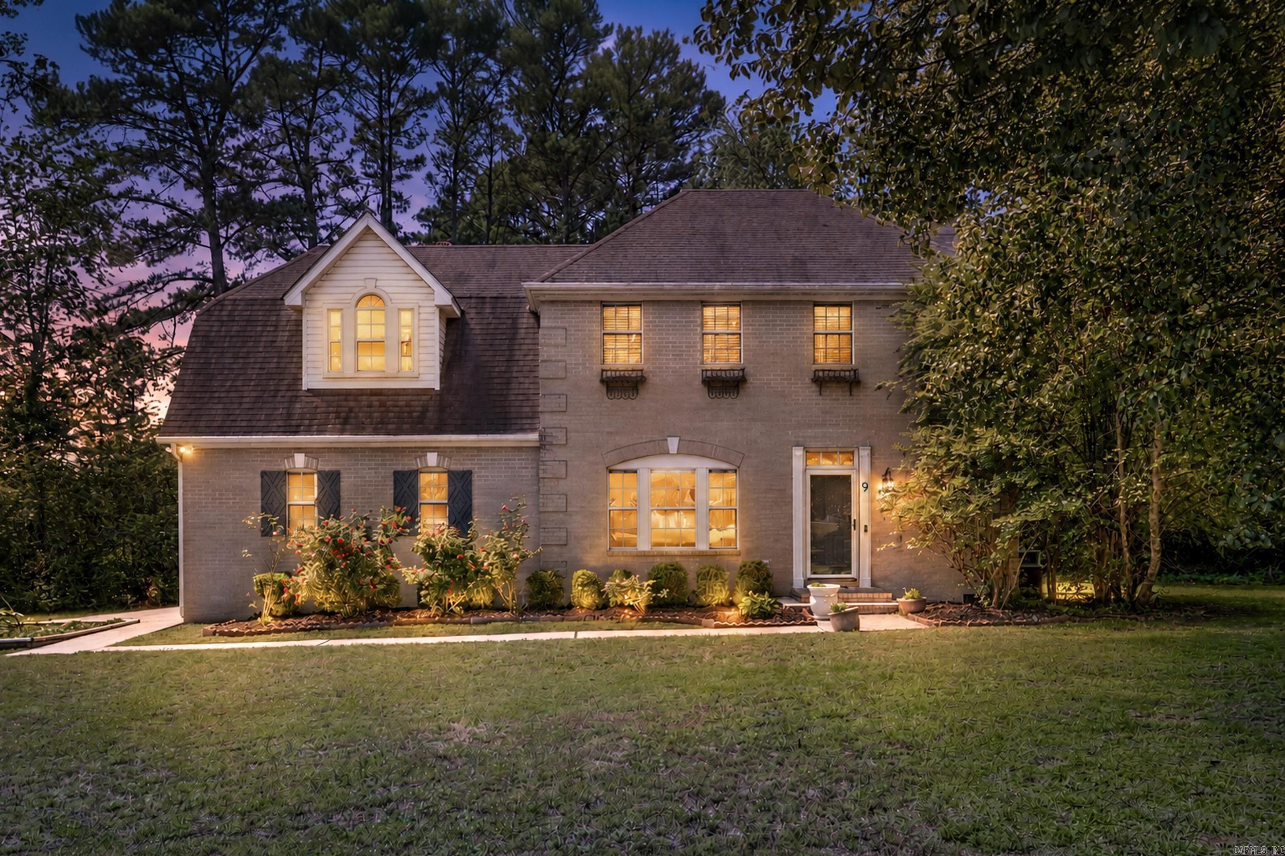 Beautiful home on the west side of Searcy featuring wood floors and crown molding throughout, formal dining room on front of the home, spacious laundry room with sink and pantry. A large second living area OR 4th bedroom/2nd primary bedroom includes a huge walk-in closet and a full bath as well as double doors that lead to the deck. Living room boasts 18' ceiling, & a wood burning site-built fireplace with gas logs. Upstairs you'll find 3 bedrooms including a spacious primary suite with a beautiful antique claw foot tub, separate shower, ample storage and closets, built-ins & a great walk-in closet in the bathroom!  One guest room has a Murphy bed and would make a nice office. A new hvac was installed this year for the downstairs and upstairs hvac is 2018.Outdoors you'll find a deck for entertaining and a small garden area located in a very private backyard with a mix of sun & shade, storage in garage & a sprinkler system. This home is located at the end of cul de sac near the Searcy Country Club with little to no traffic!