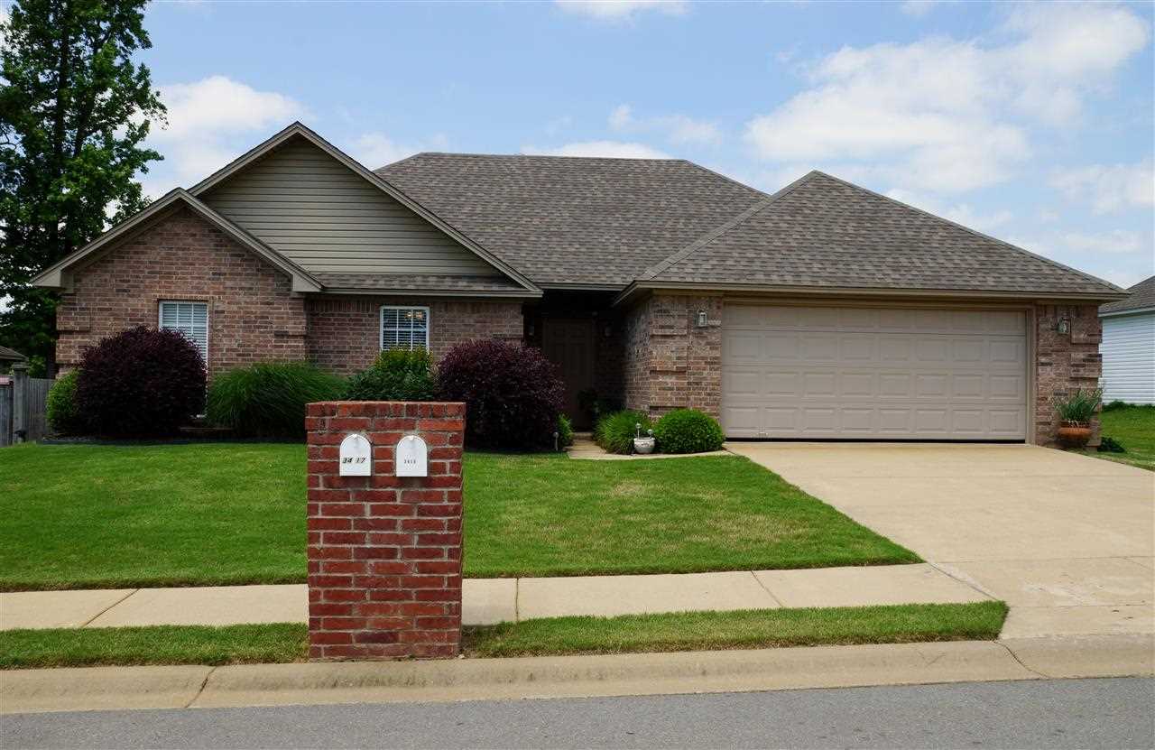 Wonderful home in excellent condition.  It is just gorgeous inside and out with 3 bedrooms with a split floor plan, 2 bathrooms, large living area, eat in kitchen and laundry room.  This home is fully fenced with landscaping.  Location is everything and this house is in the perfect location.  Qualifies for rural development loan!  Seller works from home but it is easy to show!  Seller says to include the stainless GE refrigerator!
