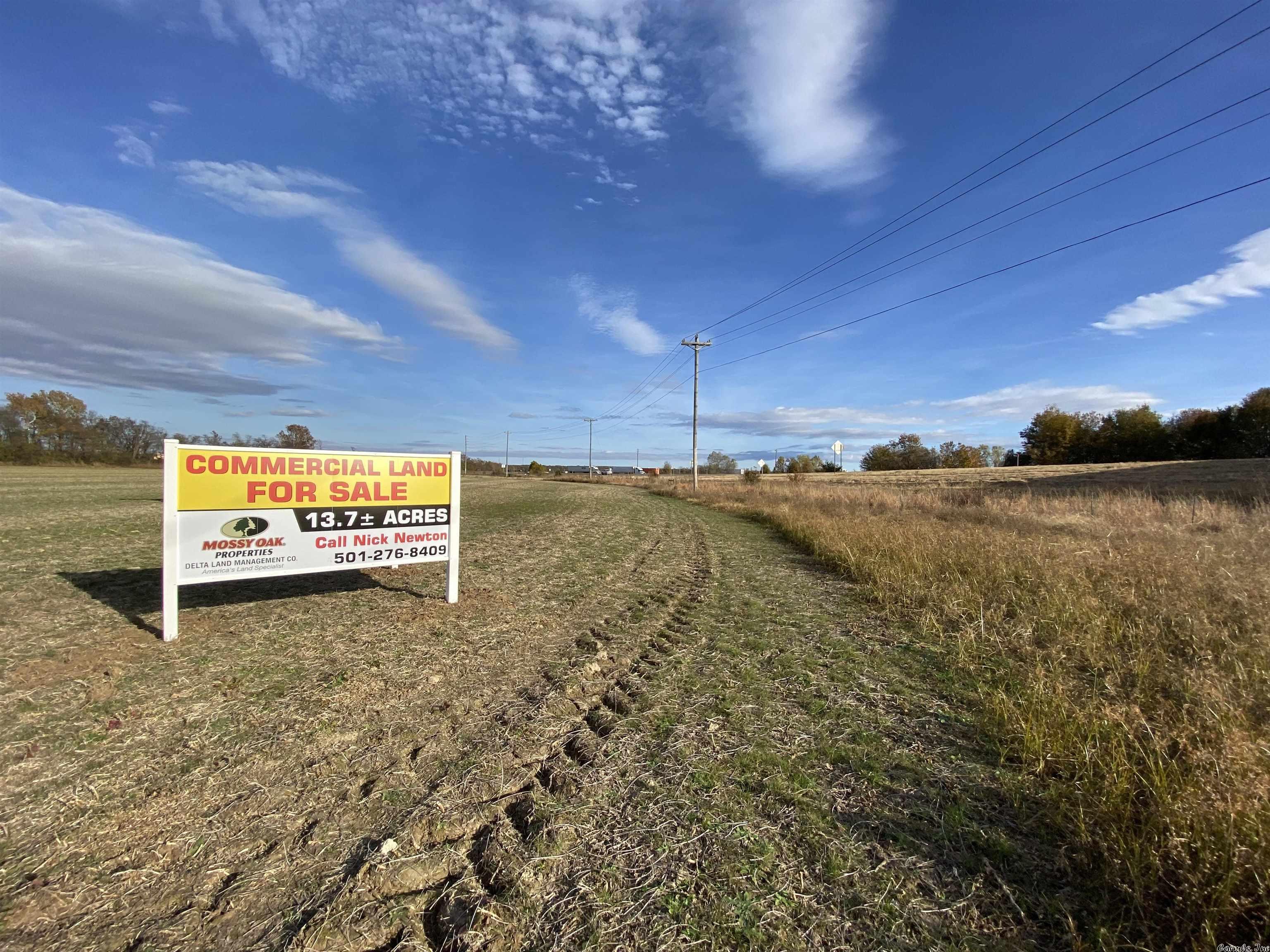 13.7 +/- Commercial Acres Located in Forrest City, Ar. This property is a prime commercial location for any gas station, truck stop, hotel and much more. Located right on I-40 at the exit 239 to Hwy 1 towards Wynne and Marianna, it has access and road frontage.  There is 1800 +/- feet of interstate and exit ramp frontage. Main entrance to the property is on Hwy 1.