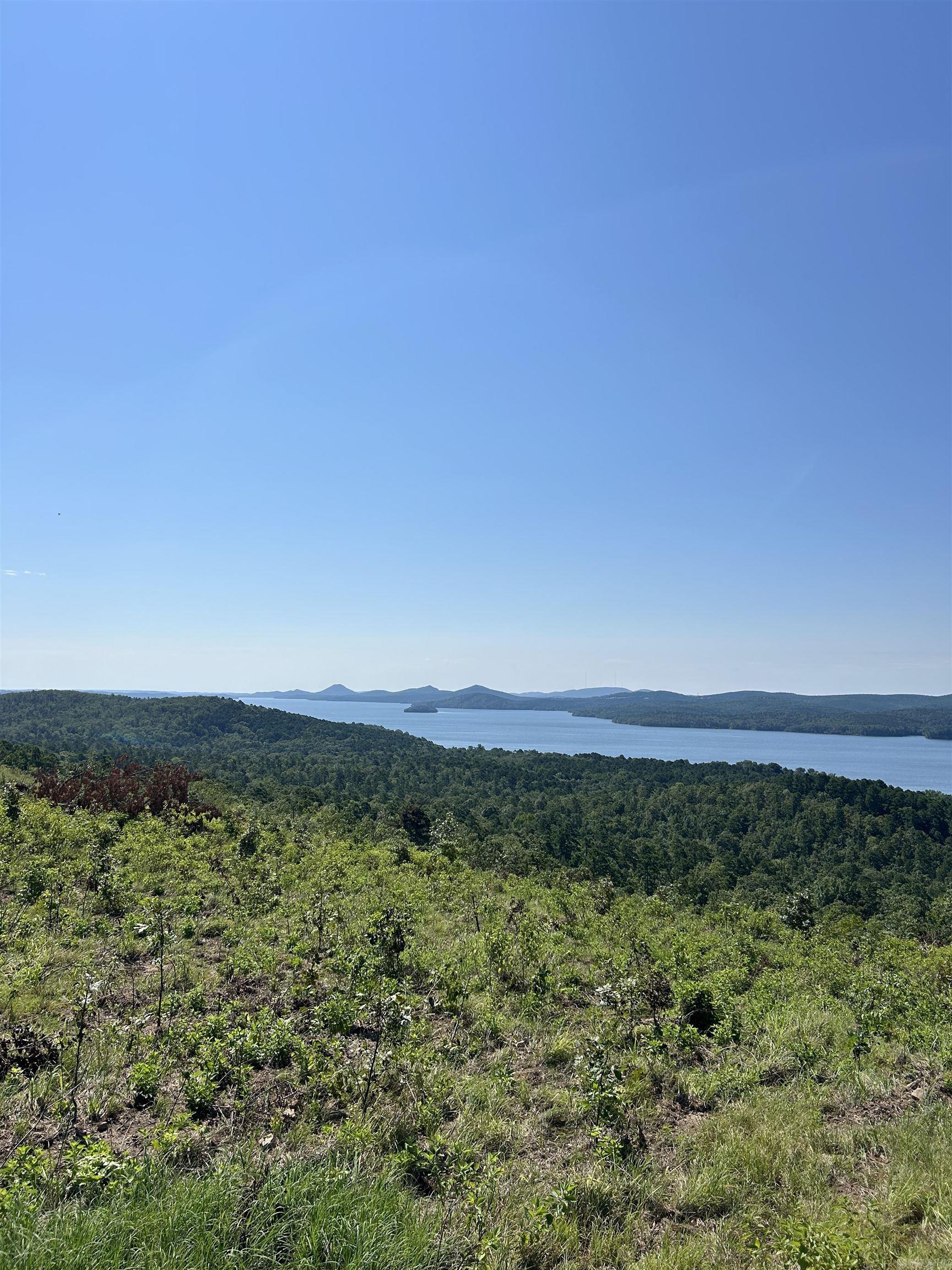 Approximately 40 acres with panoramic views of Lake Maumelle and the western mountain range located within a gated subdivision.  This exceptional tract offers a rare combination of elevated lake views, mature timber, and outstanding privacy. With this amount of acreage, you have the flexibility to create a private estate setting while still enjoying the security and convenience of neighborhood amenities.  Subdivision amenities include pickleball courts, basketball courts, and miles of scenic walking and nature trails.  Additional acreage may be available for purchase if desired.  A unique opportunity to secure large acreage with water / Mountain View’s minutes from West Little Rock.