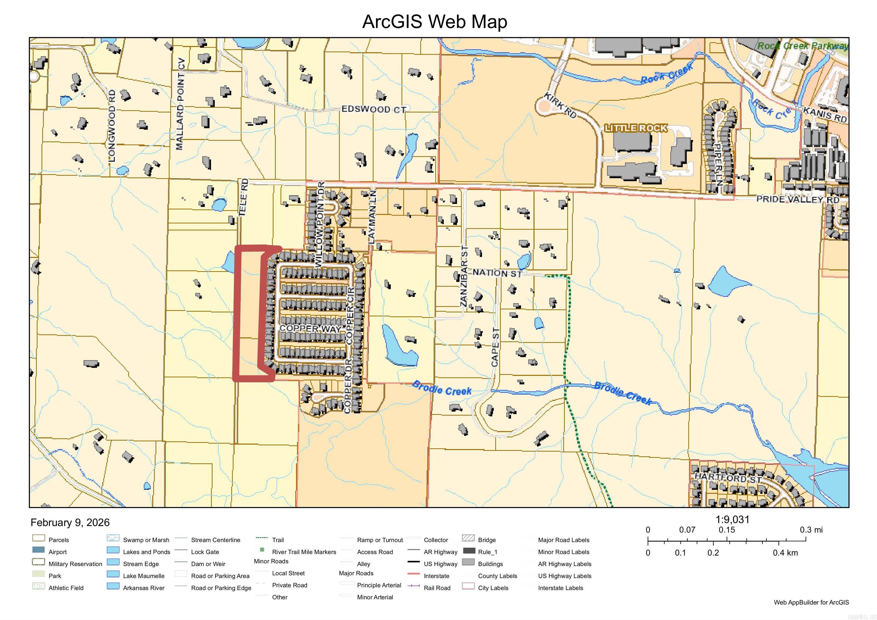 Unique opportunity to acquire 7 acres in the heart of west Little Rock.
