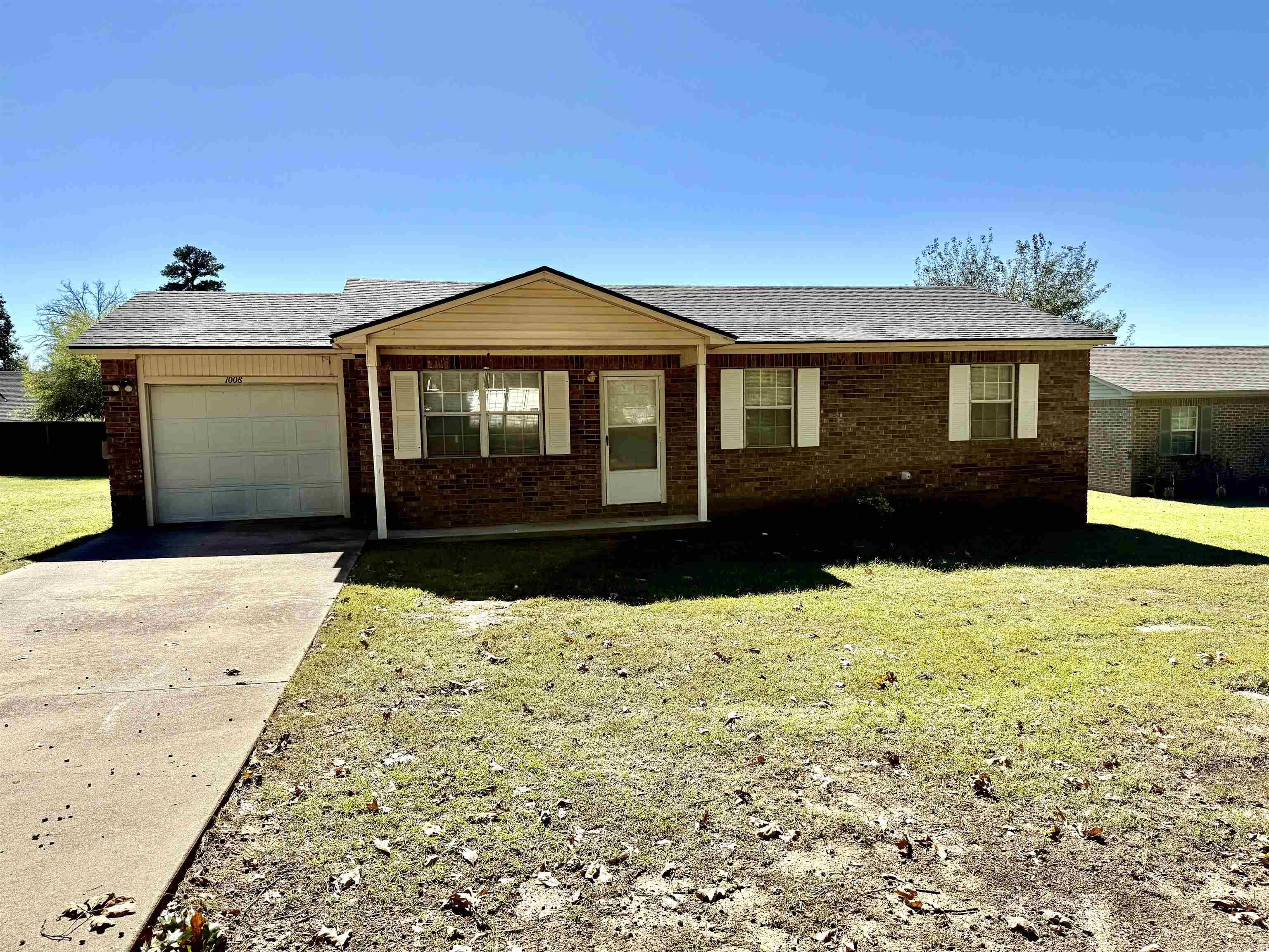 Super Cute Home!!! Beautifully updated three-bedroom, one-and-a-half-bath home located in a desirable subdivision within the city limits. This property features a NEW roof, a one-car garage with a concrete approach, and a spacious lot offering ample outdoor enjoyment. Inside, you’ll find tasteful renovations throughout and a functional floor plan designed for comfort and convenience. The kitchen will include all furnished appliances, providing a move-in-ready experience.  Situated close to schools, dining, and shopping, this home offers both modern updates and an ideal location. A must-see!! Call today for a showing!! It will not last long!