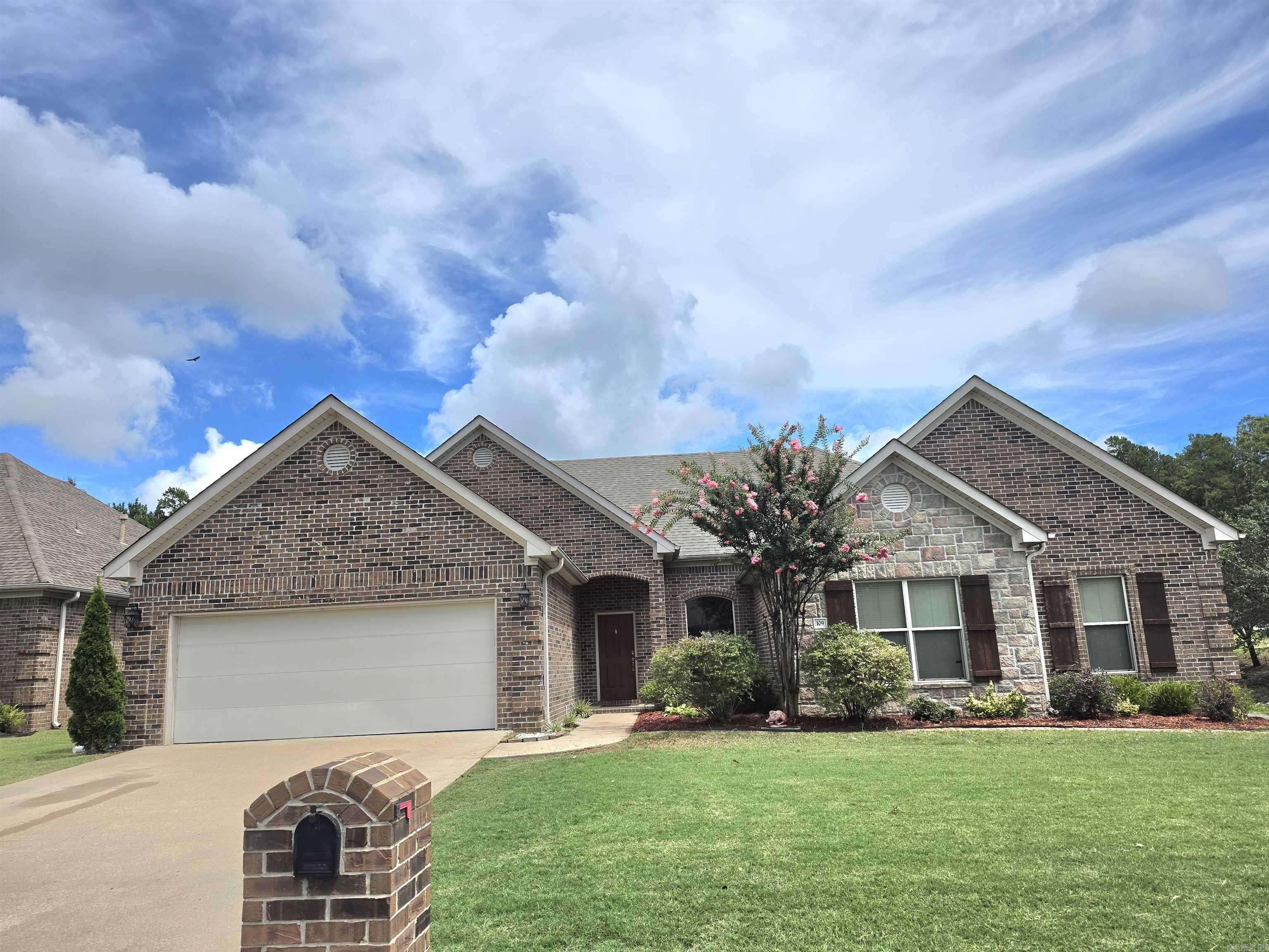 This beautiful 4 bedroom 3 bath 2 car garage has plenty of space for a growing family. Split floor plan, nice size eat-in kitchen that opens up to the hearth room with a cozy fireplace, with 2 living areas for entertainment or just extra space for the entire family to enjoy. The kitchen has a breakfast bar, island with plenty of space. A fully fenced back yard with a covered patio to enjoy the privacy and moments to relax. Updates include interior painting, updated master shower.  Call today for a tour. Agents see remarks!