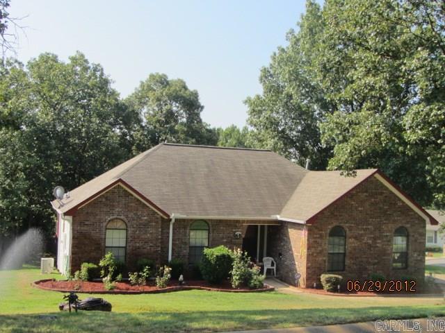 Wonderful home with newer carpet and paint.  Nice kitchen.  Covered area on back deck.  House sits on corner lot of cul-de-sac. Shed in back has electricity.  Measure of sf approx.
