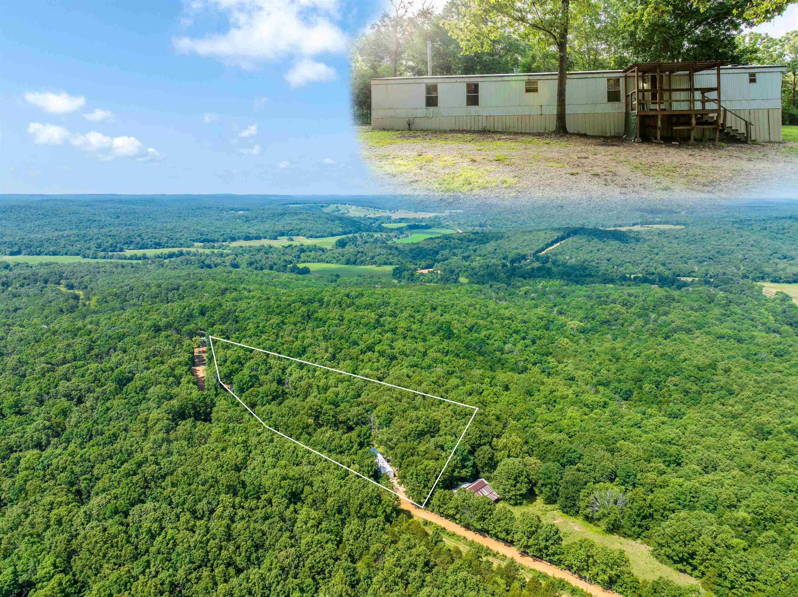 Private Country Living on 2 Acres in the Foothills of the Ozarks  Escape to the peace and privacy of rural Sharp County with this well-maintained 1999 Clayton manufactured home situated on approximately 2 acres near the end of Sunset Ln. With no through traffic, this property offers a quiet, secluded setting surrounded by nature in the beautiful foothills of the Ozarks.  The home features 1,216 sf of w/ 3 bed and 2 bath, providing a comfortable layout for full-time living or a weekend retreat. Mature shade trees enhance the property's appeal, while established apple, peach, & plum trees offer seasonal fruit and country charm. Garden enthusiasts will appreciate the dedicated garden area ready for planting.  Includes a newer 12' x 32' storage building, with insulation and panelling ready for the finishing touches,  providing ample space for equipment, tools, or hobbies, as well as a new in-ground storm shelter for peace of mind.  Whether you're looking for a private homestead, a place to enjoy gardening and outdoor living, or simply a quieter lifestyle away from the hustle and bustle, this property offers the setting you've been searching for.  If privacy and seclusion, look no more.