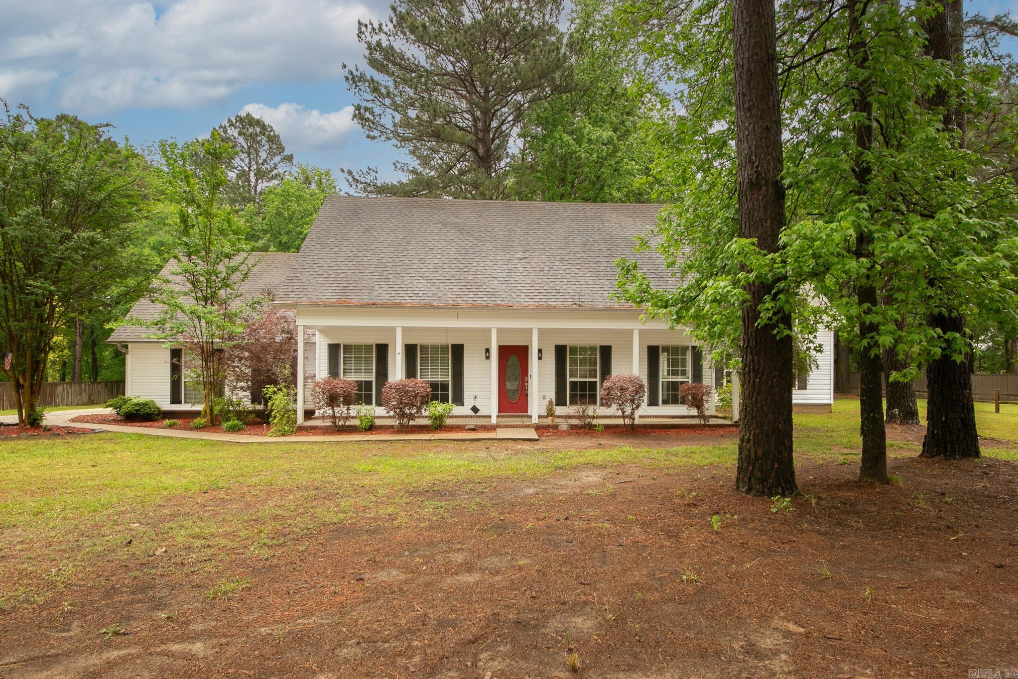Spacious 4-bedroom, 2.5-bath home situated on approximately 1.47 acres in the south side of Cabot, offering a great blend of indoor comfort and outdoor space. Located on a quiet street, the property provides a sense of seclusion while still being conveniently positioned to nearby amenities. Recent updates include fresh interior paint and updated light fixtures, giving the home a refreshed feel. The functional layout features multiple living areas, including a den that provides additional space for relaxing or gathering. A bonus room offers flexibility and may serve as a fourth bedroom, home office, or hobby space to fit a variety of needs. Enjoy the welcoming front porch—perfect for unwinding—and the convenience of a side-entry garage. With ample room both inside and out, this property offers space for outdoor activities, hobbies, or future improvements.  Agents see remarks