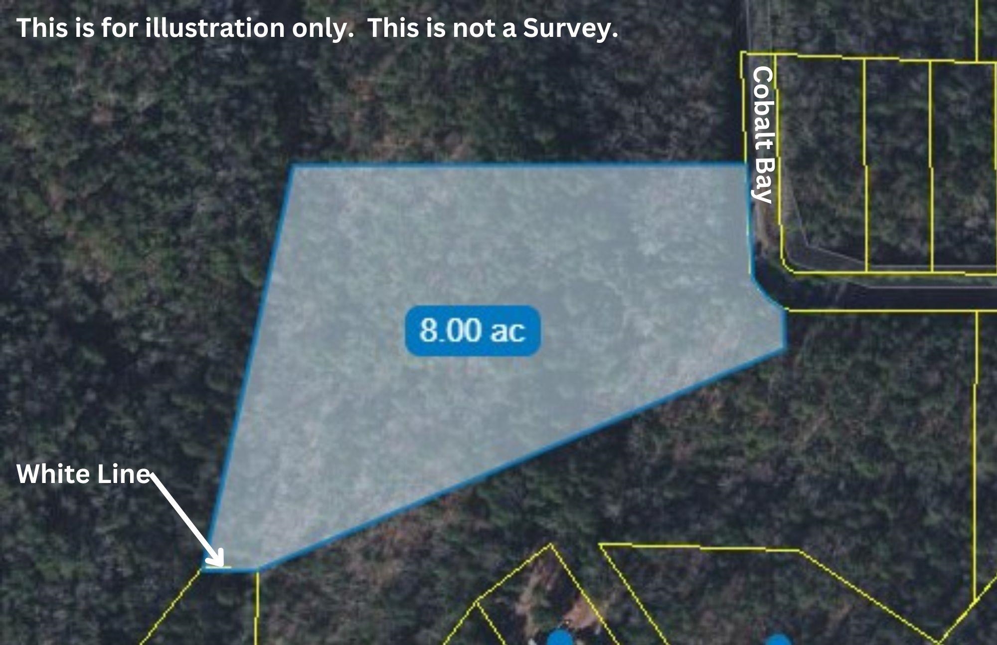 8 Acres with Road Frontage on Cobalt Bay and White Line Front on Greers Ferry Lake