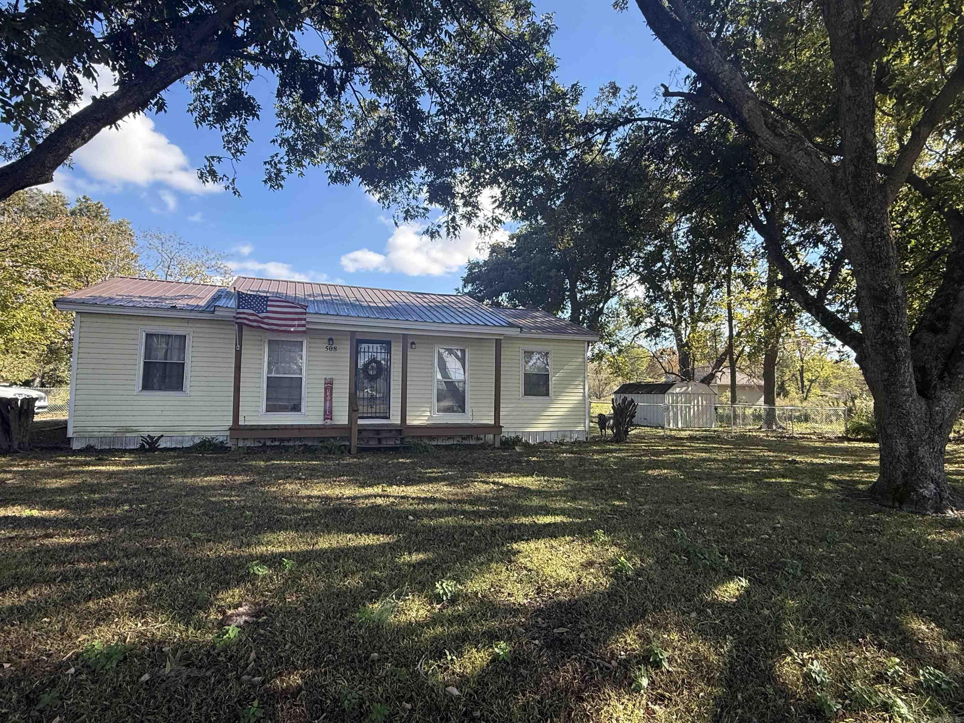 This charming 2 bedroom, 1 bath 1,008 sq ft home sits in the heart of Greenway, AR! Bursting with character and warmth, this cozy home offers a beautiful screened in porch and a large fenced yard perfect for relaxation. Step inside to find a bright, open living area with new flooring, a kitchen with updated appliances and two comfortable bedrooms ideal for rest. This home is move in ready with several improvements throughout!