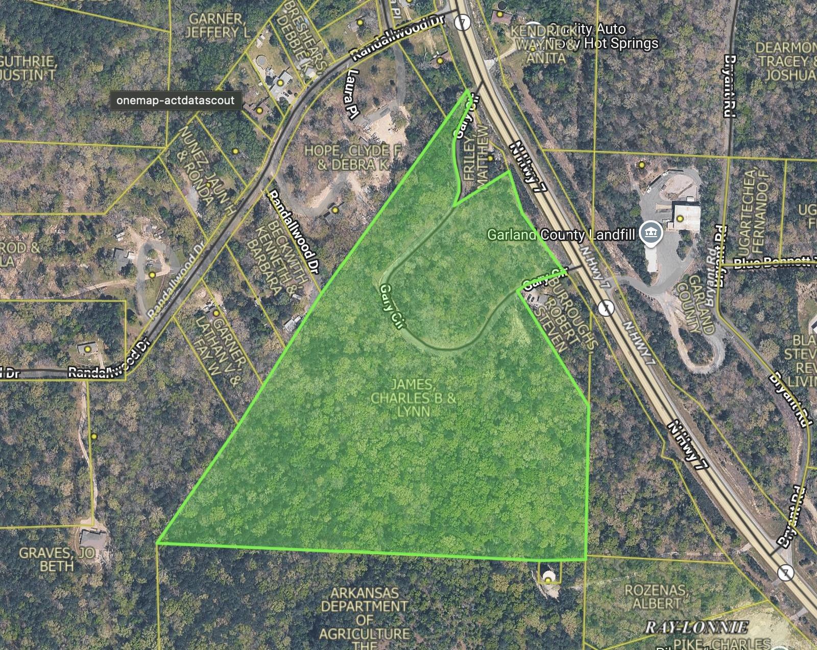 Premier investment opportunity in Hot Springs featuring 25.78 acres directly on high-traffic Highway 7 North. This prime commercial and residential development tract offers exceptional visibility, strong traffic exposure, and unlimited potential in one of Hot Springs’ fastest-growing corridors. Conveniently located minutes from downtown Hot Springs with quick access to the Hot Springs Bypass, allowing easy connectivity to shopping, dining, entertainment, Oaklawn, and area lakes.  Perfect for a tiny home community, short-term rental development, Airbnb investment property, RV park, glamping resort, residential subdivision, mixed-use development, or private estate. Highway frontage and easy access make this property ideal for investors, developers, and entrepreneurs seeking income-producing opportunities in the thriving Hot Springs real estate market.  Surrounded by the beauty of the Ouachita Mountains while remaining close to major attractions and tourism destinations, this versatile acreage combines lifestyle appeal with outstanding development potential. Exceptional opportunity to invest in one of Arkansas’ top vacation, residential, and investment markets.