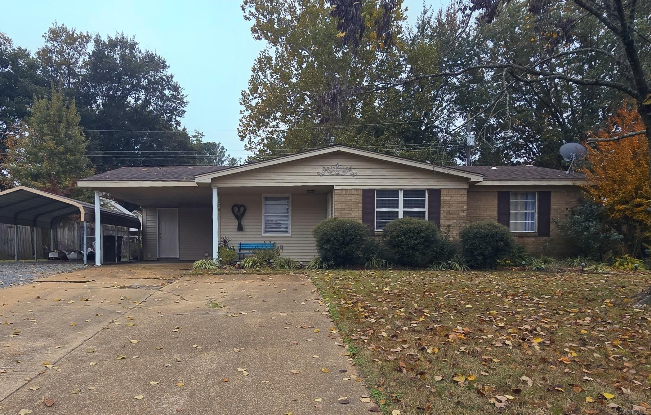 This 3 bedroom, 1 bath home is located in the heart of Wynne, Arkansas. It features a fenced yard with a storage building, a carport with an extra metal carport, and updated kitchen cabinets with new appliances and a new water heater. Major updates have already been taken care of with a new roof and hvac installed in 2024 making this home move-in ready. Call today to schedule your personal tour!
