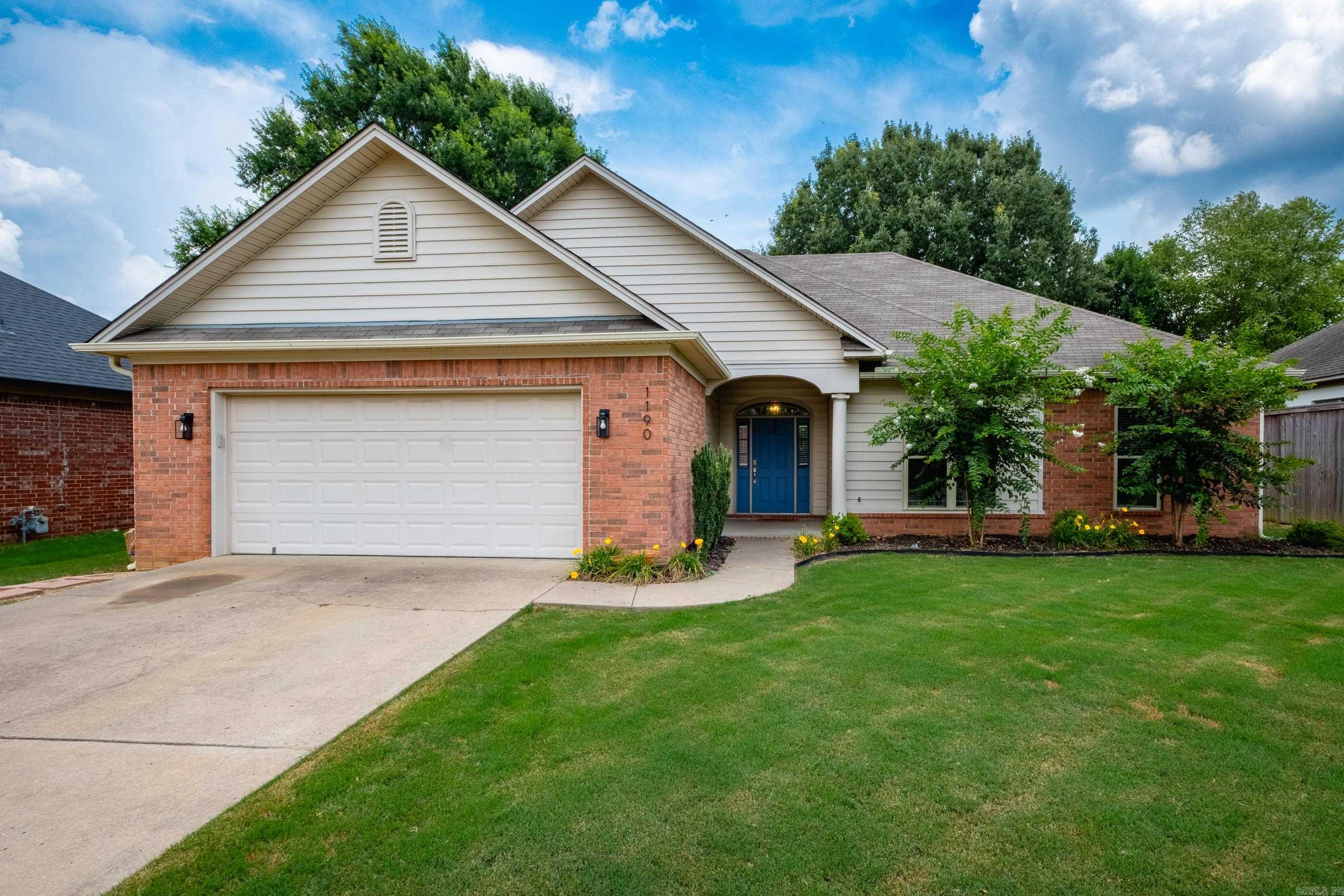 Move-in ready and beautifully updated 4-bedroom, 3-bath home in a highly desirable Conway neighborhood! You'll love the extensive updates throughout, including luxury vinyl plank flooring, fresh paint, quartz countertops, stylish backsplash, updated lighting, sink, and newer appliances. The spacious kitchen opens to the dining and living areas, and is perfect for entertaining. The split floor plan features a private guest suite with an ensuite bath, while the remaining bedrooms are thoughtfully situated on the opposite side of the home. Step outside to the oversized covered patio spanning nearly the entire length of the house—an incredible space for relaxing or hosting family and friends. Additional updates include a new furnace (2025), water heater (2026), extended covered patio (2025), roof (2018), windows (2021), added attic insulation, and more. Flat yard, 2-car garage, and a neighborhood walking path providing easy access to Julia Lee Moore Elementary make this home as convenient as it is beautiful!