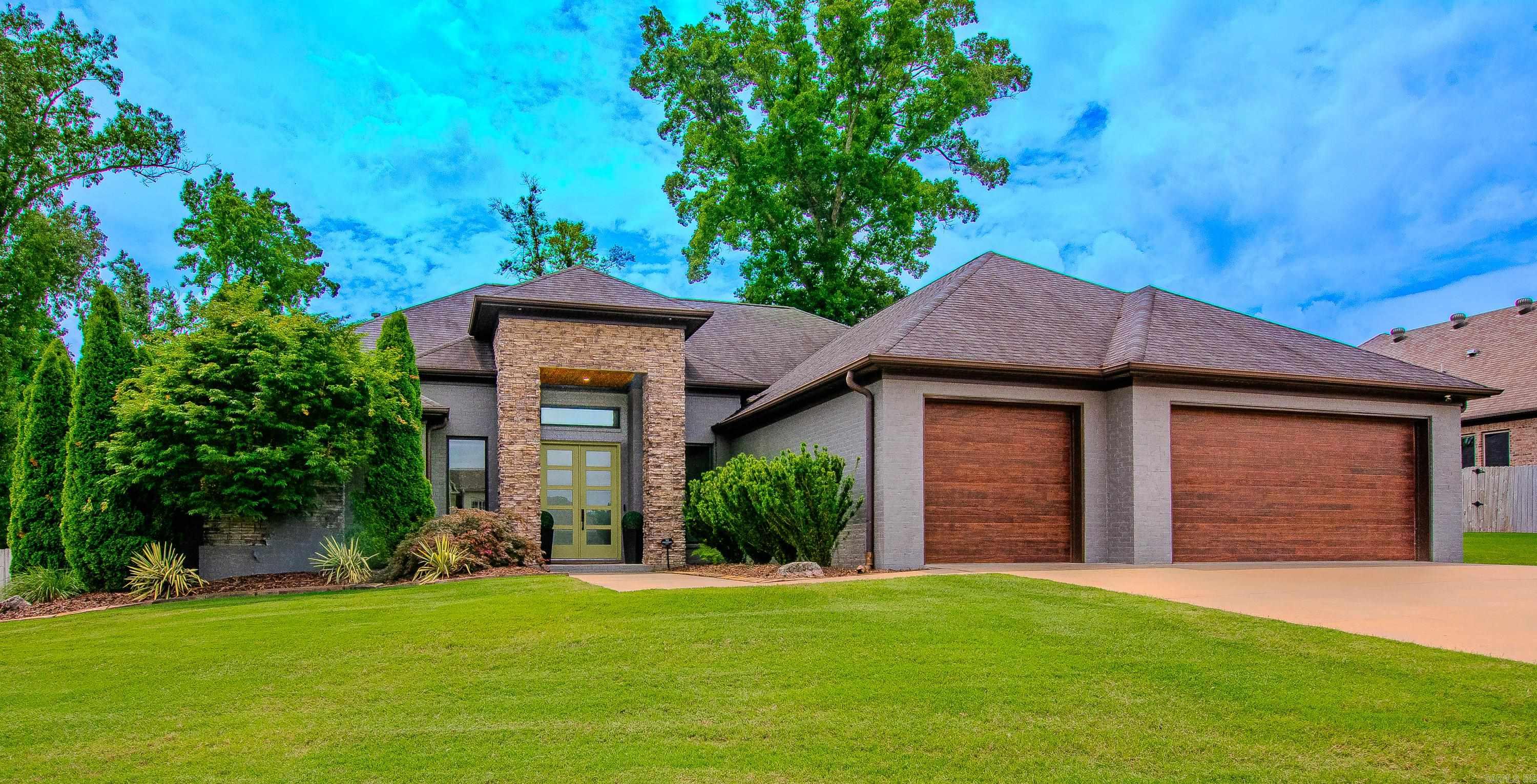 Luxurious, yet this warmly inviting home has it all on a cul-de-sac.  4-bed, 3-bath on the main level, bonus/theater room upstairs heated & cooled by min-split unit. Sliding glass doors open up to an oversized saltwater pool w/ new liner & pump in a fully fence yard w/ sprinkler system & gas line for a generator.  Kitchen is a chief's dream w/ a large quartz island, Duke custom cabinets, large pantry & breakfast bar.  Separate laundry w/ sink, tankless water heater, solid wood doors & 3 car garage. Refrigerator to convey w/ property.