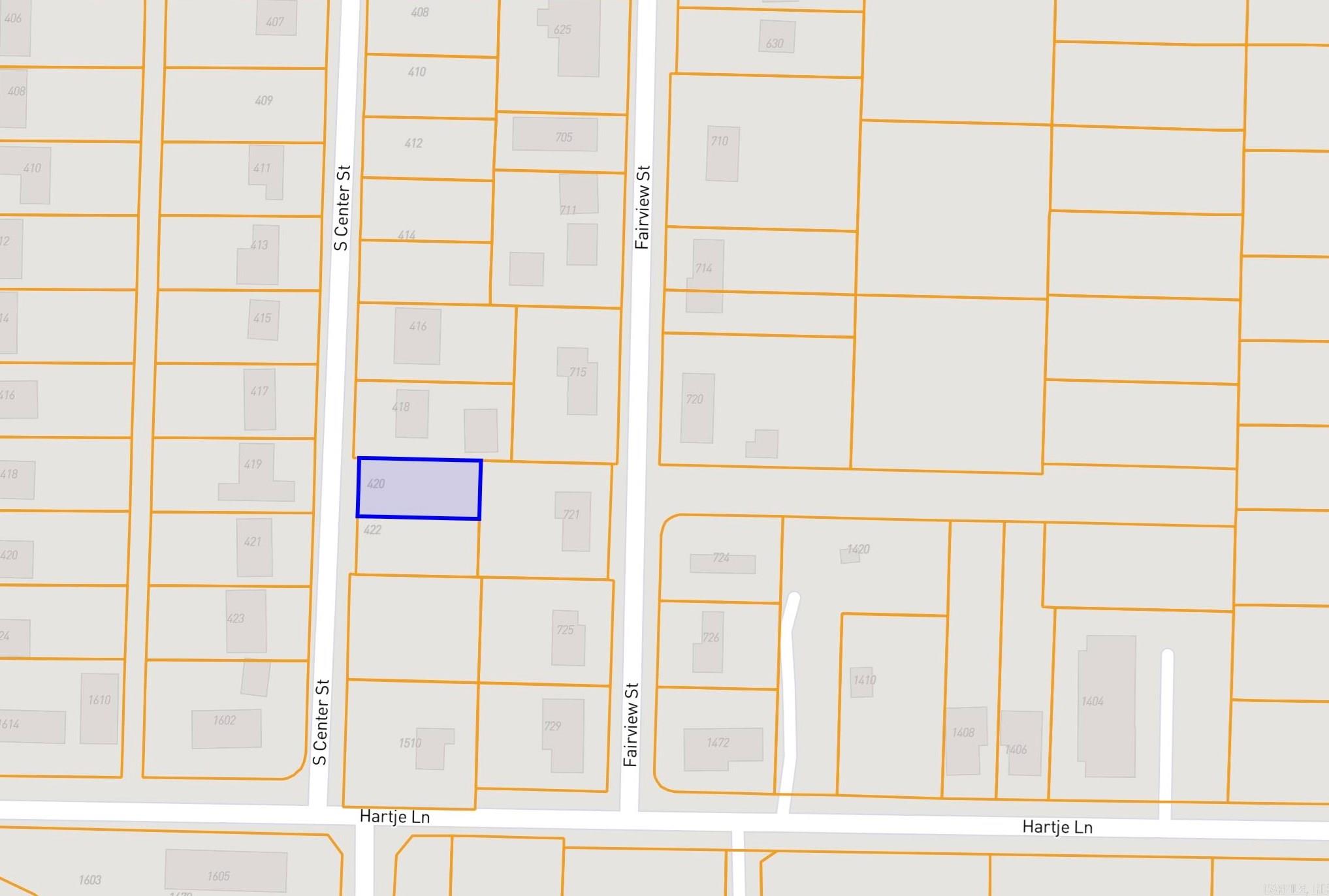 Lot 420 on Center, rare find, located in Old Town Conway.  Zoned R2 can build a single family home or a duplex with a conditional use permit.  No sewer on the property but it's located close by.  Also listing lot 422 on Center, separately, so two lots available for sale. Come check it out!