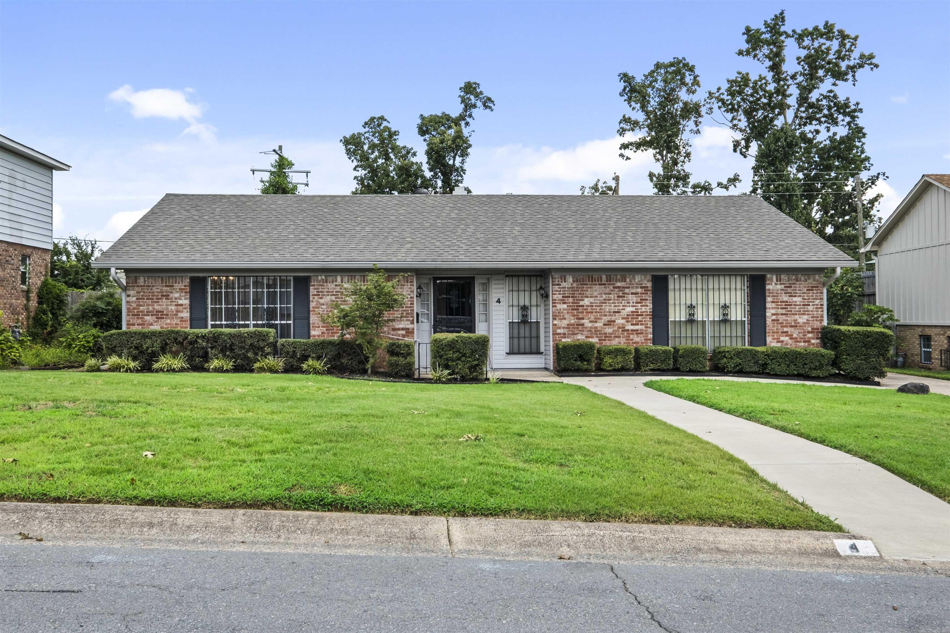 Welcome to 4 Pleasant Ct! This 3-bedroom, 2-bath home in the desirable Walnut Valley Subdivision offers inviting curb appeal, a spacious 2-car carport, and a functional floor plan with two living areas designed for comfortable living. Tucked away on a quiet cul-de-sac, this home presents a wonderful opportunity to add your personal touches and make it your own.  Conveniently located near shopping, dining, parks, and schools, you’ll enjoy both everyday convenience and a peaceful neighborhood setting. Whether you’re a first-time homebuyer or simply looking for a home to customize, don’t miss your chance to own a home in a growing area of Little Rock. Schedule your showing today!