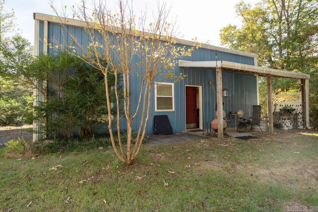 Barndominium on 2 beautiful acres. This unique home features one bedroom, one full bath, and a loft space above the garage. A separate shed building provides even more space for tools, toys, or hobbies. Located just a 3 miles from Sugarloaf Marina, you’ll love being close to Greers Ferry Lake while still enjoying the peace and privacy of your own retreat. Whether you’re looking for a weekend getaway or a full-time home, this property is the perfect fit for simple, relaxed living