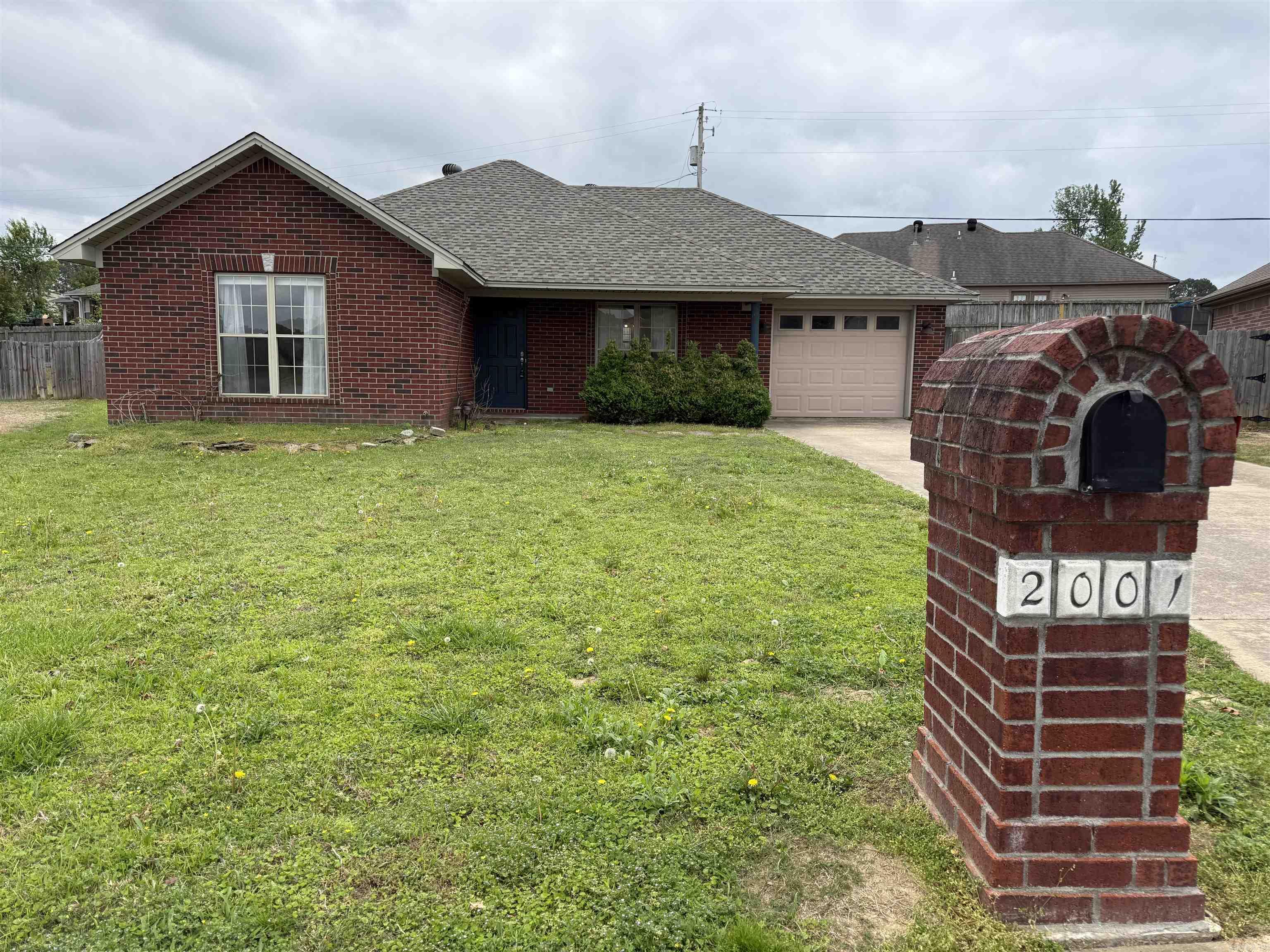 Don’t miss this beautiful home located in the highly desirable Valley Elms neighborhood in Searcy! Featuring an open floor plan and stylish finishes throughout, this home offers both comfort and modern appeal.  Step inside to find a spacious living area perfect for entertaining or relaxing, complete with a stunning tray ceiling and upgraded trim details that add character and charm. The kitchen is a standout with gorgeous granite countertops, stainless steel appliances, and durable wood-look tile flooring—blending style and functionality.  The home also includes an oversized single garage, providing extra storage or workspace, and a large backyard ideal for outdoor gatherings, pets, or simply enjoying the Arkansas outdoors. Located in the sought-after Valley Elms community, this home combines a peaceful neighborhood setting with convenient access to everything Searcy has to offer.  Schedule your showing today—this one won’t last long!