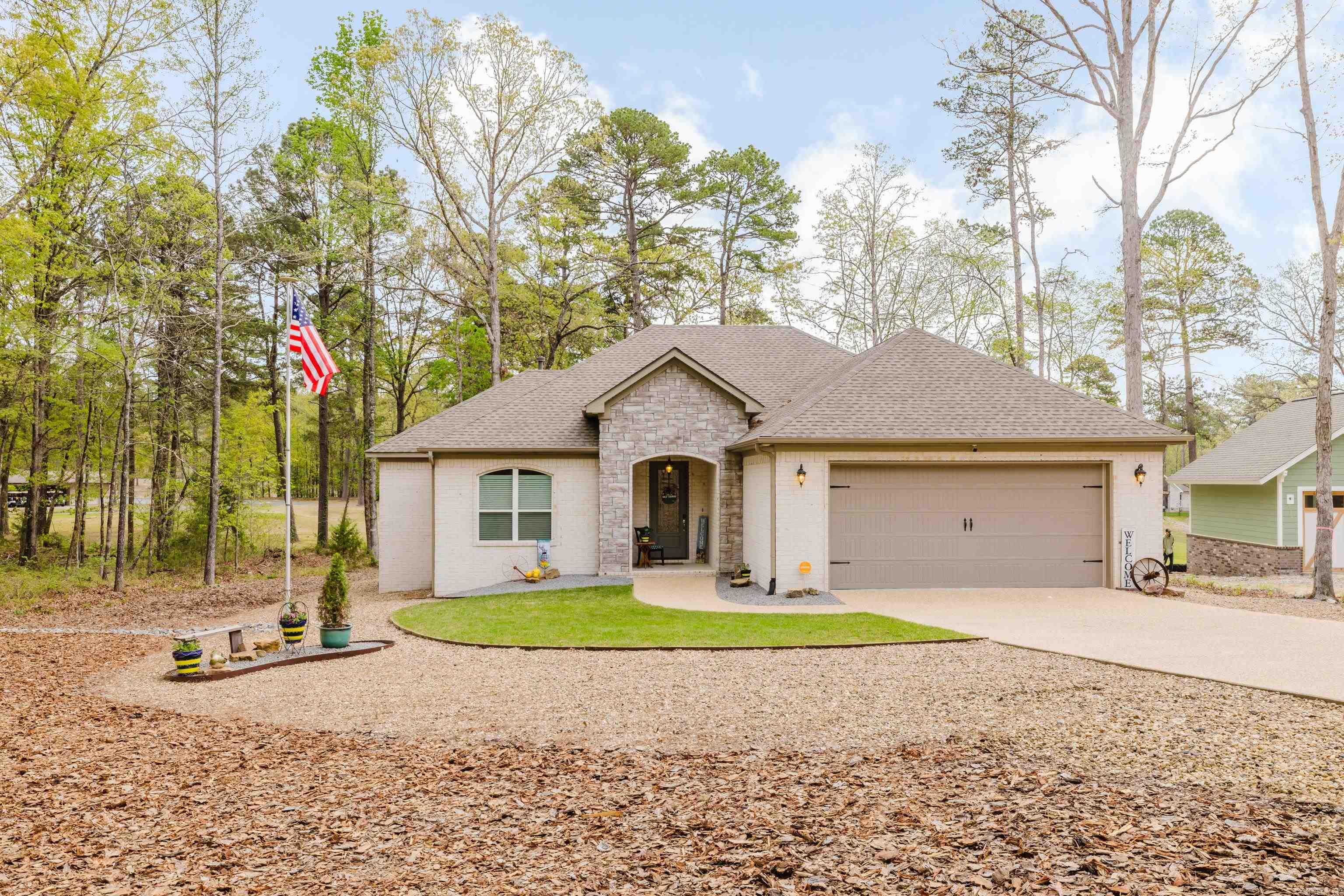 Welcome to this beautifully designed modern 3BR/2BA home offering 1,832sf of comfortable living space. This home is filled with natural light and thoughtful details throughout. The open-concept living area showcases stunning wood beams and a cozy gas fireplace, creating the perfect space to relax or entertain.  The kitchen is a true highlight with granite countertops, a breakfast bar, and a spacious pantry. The primary suite offers a luxurious retreat with a custom tiled shower, double vanity, soaker tub, and large walk-in closet.    Step outside to enjoy the covered back patio overlooking the scenic Ponce De Leon Golf Course—a challenging 18-hole course right in your backyard. Conveniently located within walking distance to the golf shop and Mulligan's on Ponce, this home combines comfort, style, and an unbeatable location!   SELLER OFFERING THE FOLLOWING WITH ACCEPTABLE OFFER:  Washer/Dryer, Fridge, & Ice Machine to convey. Also the alarm system equipment with Vivint to convey should buyer want to take over the monthly service. Seller paid 1 year Home Warranty. Seller provide copy of existing survey to buyer.  **AGENTS SEE REMARKS