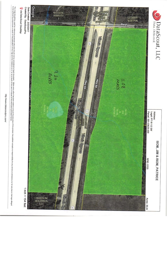 Rare opportunity to purchase 11.08 acres on the Vilonia ByPass that has city water.  Perfect for home place, business building, future investment.  Additional acreage available.  See MLS#17006035