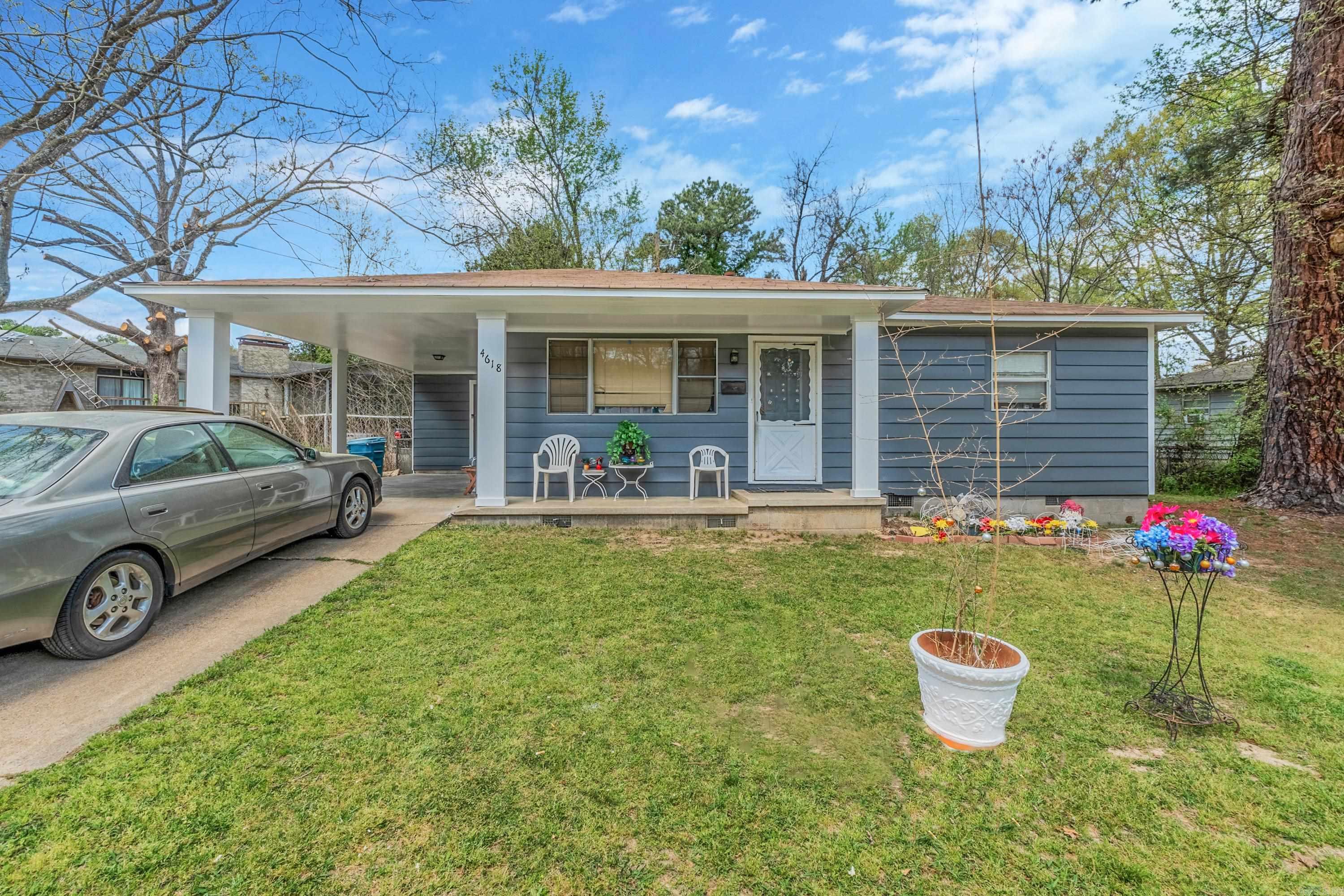Great investment opportunity! Adorable 2-bed, 1-bath one-story home in Little Rock! As you enter, the living room is inviting and offers great natural light. You'll enjoy the eat-in kitchen overlooking the backyard. Two good-sized bedrooms provide the comfort you're looking for. Carport and nice yard with room to relax or play! Come see for yourself all this property can provide!