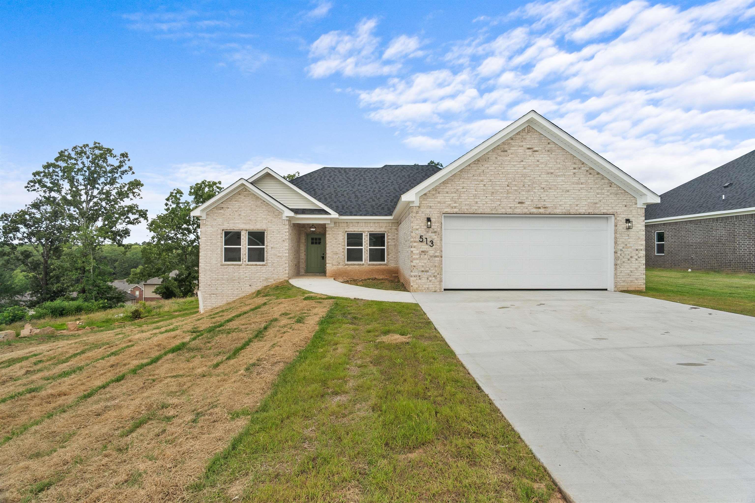 NEW CONSTRUCTION HOME! Located only 2-3 minutes from 67/167/I57 this 3-Bed, 2-Bath home is in a new neighborhood, soon to be ready for a new family! This home is ideal for someone living & working in the greater Cabot area, commuting to LRAFB, commuting to Conway, commuting to Searcy or elsewhere! Entering the homes foyer you see the living room ahead of you w/9' tall ceilings. This is an open concept home w/a split floorplan. The kitchen, dining & living room provide an ideal home for entertaining & making memories! The Master Bed & Bath & Laundry are located on the left rear of home. Laundry connects to Master Bath making this easy to move clothes to your bedroom too! The other two bedrooms are located on the right of the house as well as the guest bathroom being located in the right center of the home. These homes are fantastic homes for most all budgets whether a first-time home buyer, a first upgrade home or retirement home to downsize. Not to mention this home is also 3-minutes to the Cabot Schools Pre-K North and 9-minutes to Greystones Cypress Creek Golf Course too! Fantastic location & fantastic home! Do not miss out! MOVE IN READY TODAY. See Agent Remarks.