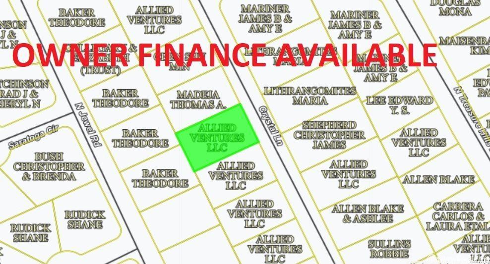 Owner-finance or cash. Area has water tap-in available, septic needed, propane needed, power available and great area amenities. Great for cabins & Airbnb investors. Simple owner-finance terms. Owner/Agent. Discount for purchasing 10 or more lots.  Parcel# 800-04110-000