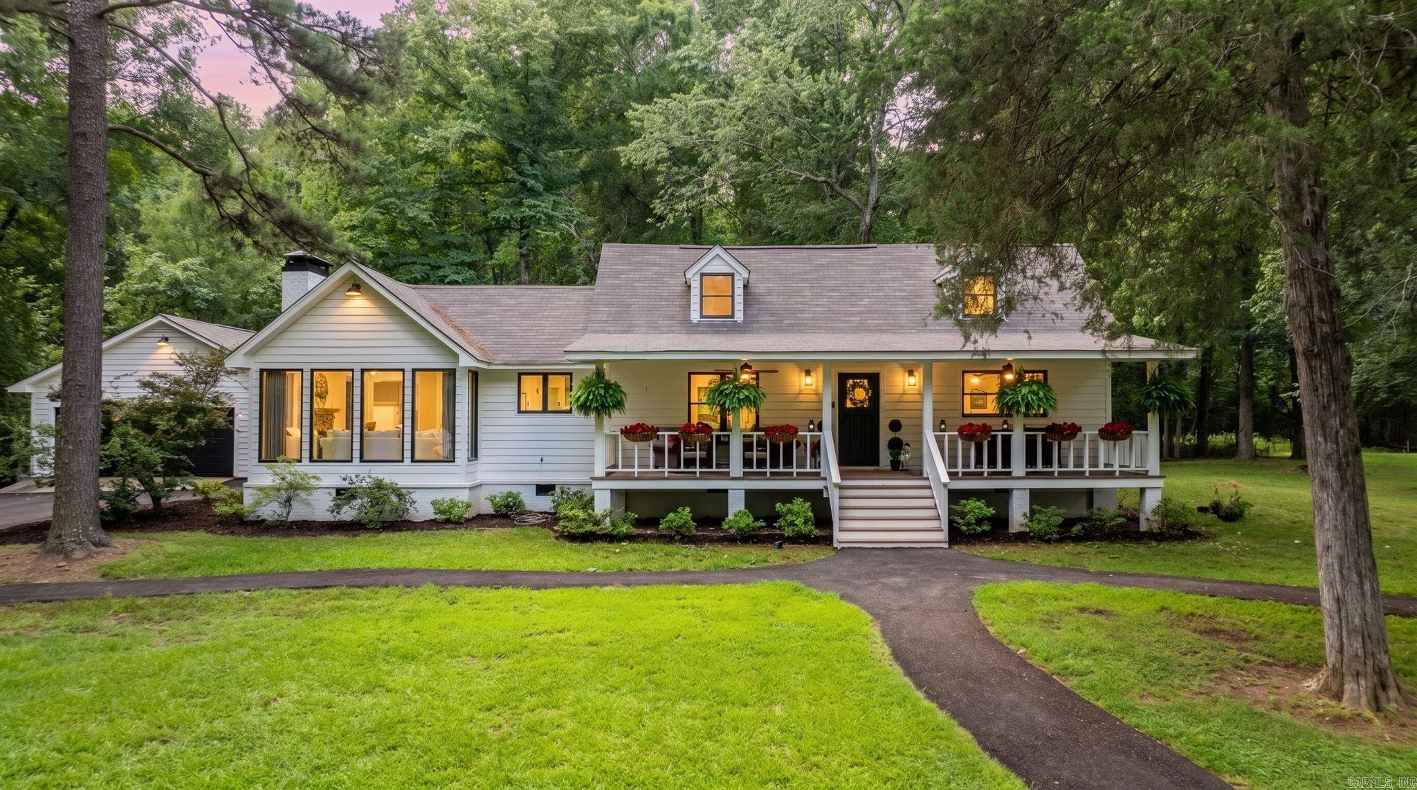 Horse lover’s dream! 12 min to Costco-1/2 mile to Ferndale Market. This stunning 5-acre equestrian property perfectly blends country charm with modern updates. Enjoy peaceful views of your horses through the family room's massive windows or relax on the covered front porch with ceiling fans. The mostly pastureland is fully secured with electric fencing and features an open two-stall barn, a covered pass-through, and a chicken coop. Inside the barn, you will find a fantastic guest apartment, 1 bd, 1 ba, complete with one bed, full bath, a full-size oven, a sink, & a refrigerator. The main home, 3 bd, 2.5 ba, shines with updated flooring, fixtures, and fresh exterior paint from seven months ago. You will love cooking in the remodeled kitchen, which flows into an open living area with vaulted ceilings and a cozy wood-burning fireplace. The main-floor primary suite features a remodeled bathroom and an expansive walk-in closet, while the upstairs level offers two split bedrooms and a second remodeled bath. A newly paved asphalt driveway & walkways provide easy, seamless access to the home and the large, detached two-car garage. Adjacent to creek entrance.