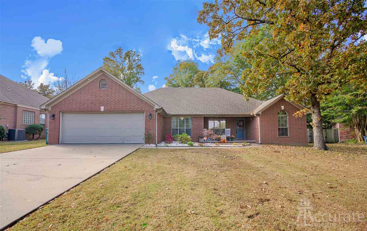 Well Maintained Family Home in Sought After Subdivision! This spacious 4 bed, 2 bath home has so much to offer! From the formal dining room, spacious master bath, to the floored attic storage in the garage, there is room for everything. Warm up by the fireplace, or enjoy the updated floors, updated lighting, and great patio in the privacy fenced yard. All this minutes from everything!!