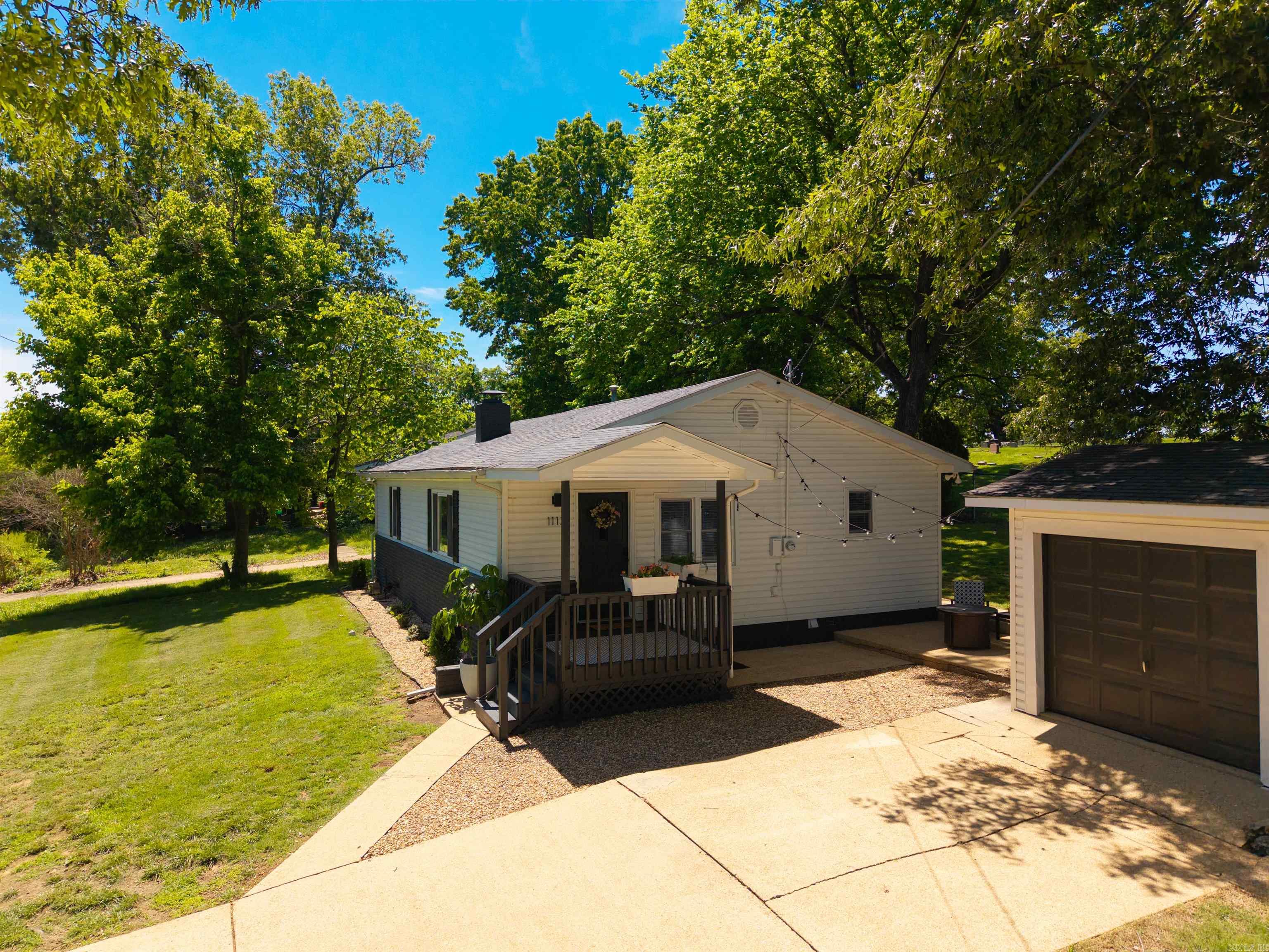 Beautifully restored 3-bedroom, 2-bath home located in the heart of Mountain Home. This home has been thoughtfully transformed with extensive updates throughout, including HVAC, water heater, appliances (all conveying), flooring, and more—offering true move-in ready convenience with no major updates needed. Enjoy an ideal location within walking distance to downtown shops, dining, and local businesses. The property also features a detached workshop/garage suitable for a compact vehicle or excellent additional storage space.