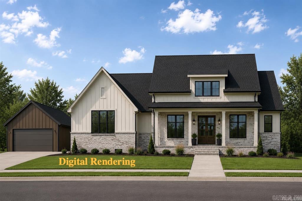 Experience the perfect blend of space, style, and functionality in Hope Valley Estates. This stunning new construction home sits on a spacious half-acre lot and offers approximately 2,500 sq ft of thoughtfully designed living space with 4 bedrooms and 3 bathrooms. The open-concept layout is ideal for everyday living and entertaining, with a spacious living area that flows seamlessly into a beautifully appointed kitchen featuring custom cabinetry, premium finishes, a large island, and ample storage. The private primary suite offers a relaxing retreat with a luxurious ensuite bath and oversized walk-in closet, while the additional bedrooms provide plenty of room for family, guests, or a home office. Outside, one of this property’s standout features is the 20x30 shop—perfect for hobbies, storage, equipment, tools, toys, or workspace needs. Located in the growing Hope Valley Community, you’ll enjoy room to spread out with the convenience of nearby schools, local businesses, restaurants, and Central Arkansas amenities.