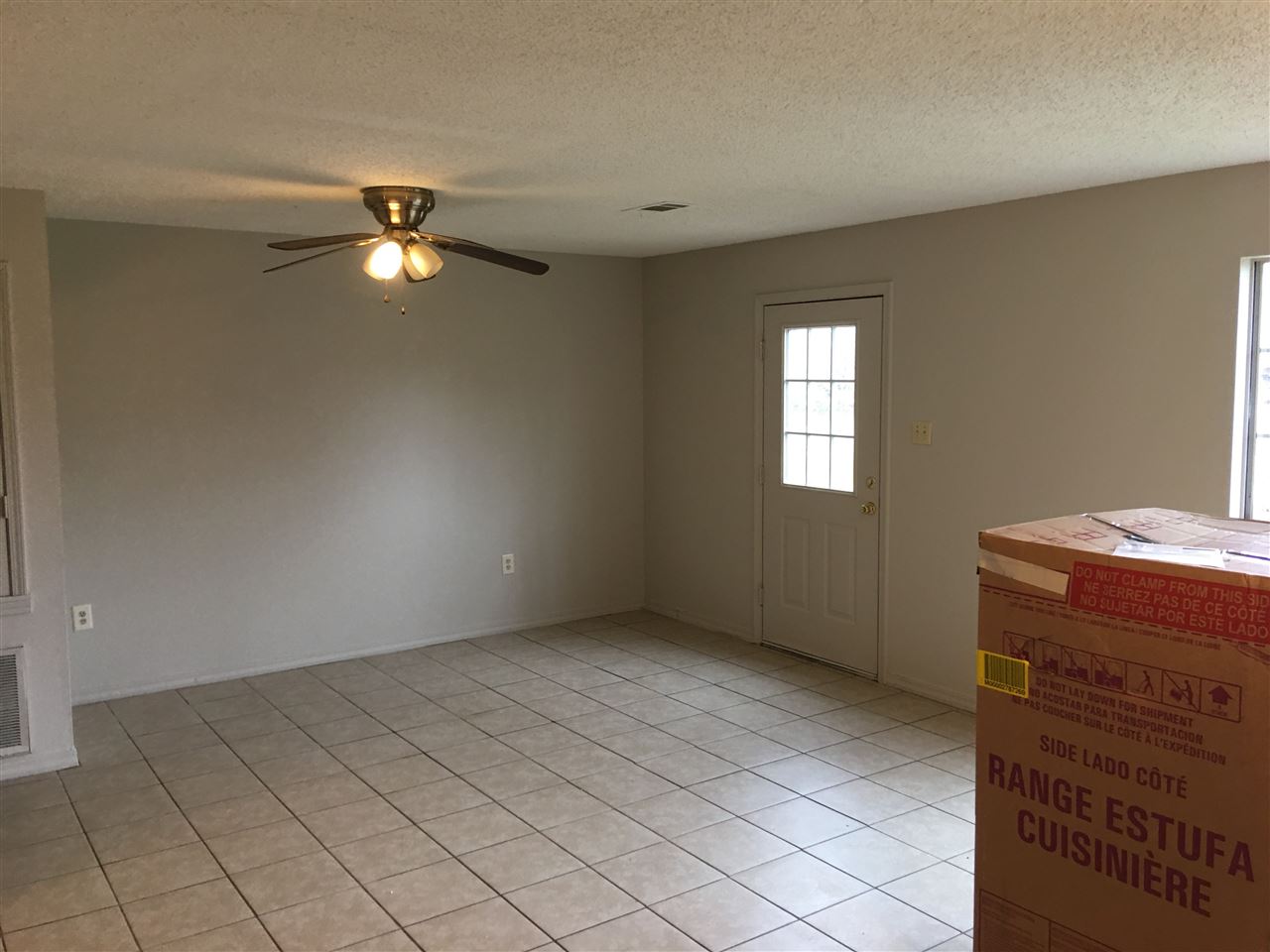 Close to downtown and Colleges. 3 bedrooms, 1.5 bath. All electric. New flooring and paint.  Refrigerator included.
