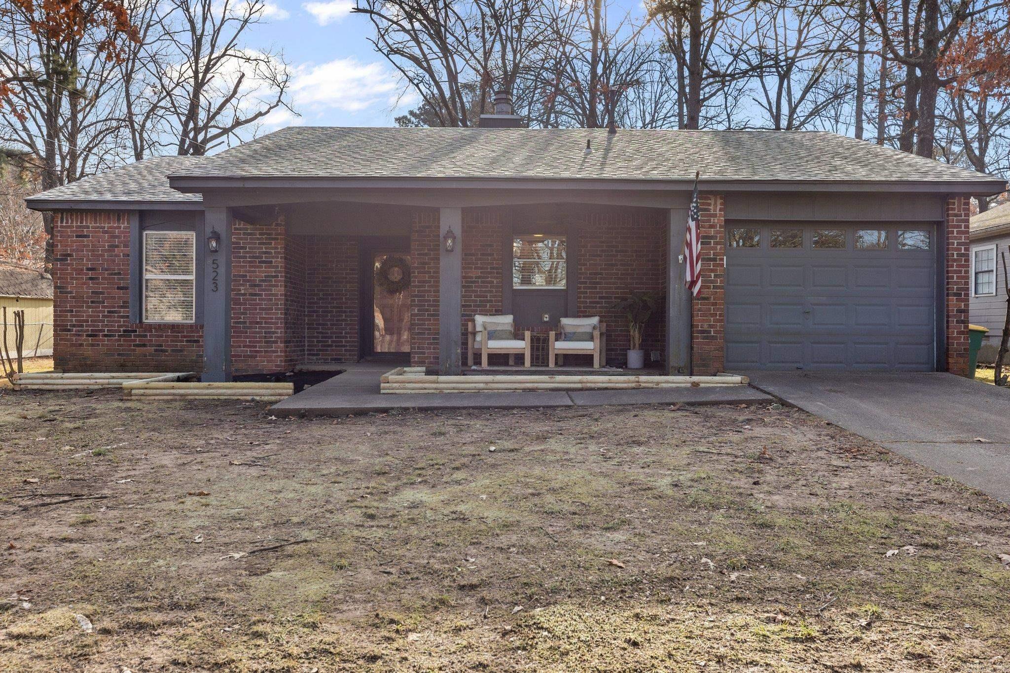 This charming 3 bedroom, 2 bathroom home in the prime area of West Little Rock offers the perfect blend of comfort and convenience. The spacious layout features a bedroom that has been converted into a large closet, but can easily be transformed back into a bedroom to suit your needs. The centerpiece of the living room is a cozy wood-burning fireplace with a convenient gas starter, perfect for those chilly evenings. The neighborhood is known for its active and friendly community, ensuring a safe and welcoming environment. With improvements made throughout the home, you will enjoy a cozy and well-designed space that maximizes every inch. Don't miss out on this fantastic opportunity!  Agents please see remarks.