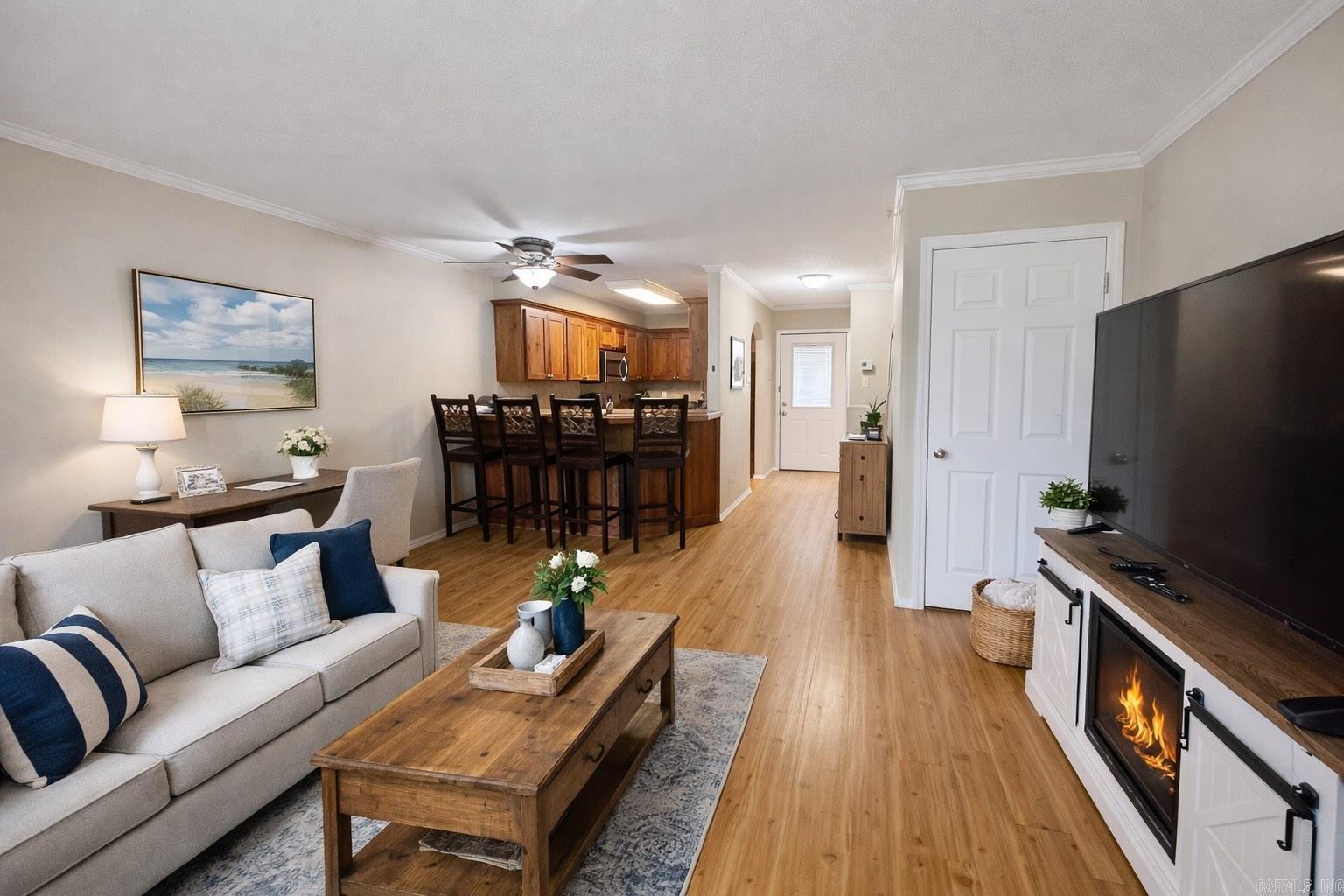 “Owner Financing Available “  2BR Condo in Fairfield Bay – Private Balconies & Resort-Style Amenities!  Enjoy easy, low-maintenance living in this well-maintained 2-bedroom, 1.5-bath condo offering 938 sq ft in the heart of Fairfield Bay. The condo features a bright, open living area that flows seamlessly into the kitchen and dining space, creating a functional layout ideal for relaxing or entertaining. Both bedrooms provide comfortable accommodations, and the 1.5-bath setup adds convenience for guests. Step outside to your private balconies, perfect for enjoying fresh air and unwinding after a day full of activities. What truly sets this property apart is the incredible access to amenities. Within walking distance, you'll find pickleball courts, tennis courts, the Cool Pool and mini golf, bowling, and a fitness center, along with restaurants just down the road. Outdoor enthusiasts will love the nearby hiking trails, ATV trails, two 18 hole golf courses and a full service marina is just a short drive away. Whether you're looking for a weekend retreat, full-time residence, or investment opportunity, this condo offers both comfort and a lifestyle that’s hard to beat.