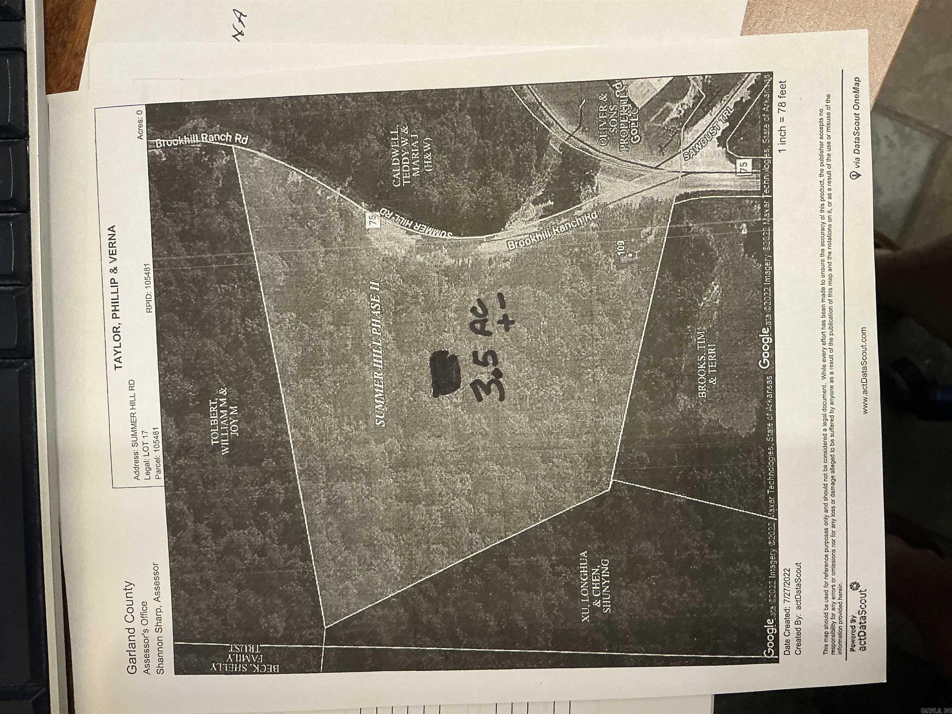 SUMMER HILL - Land