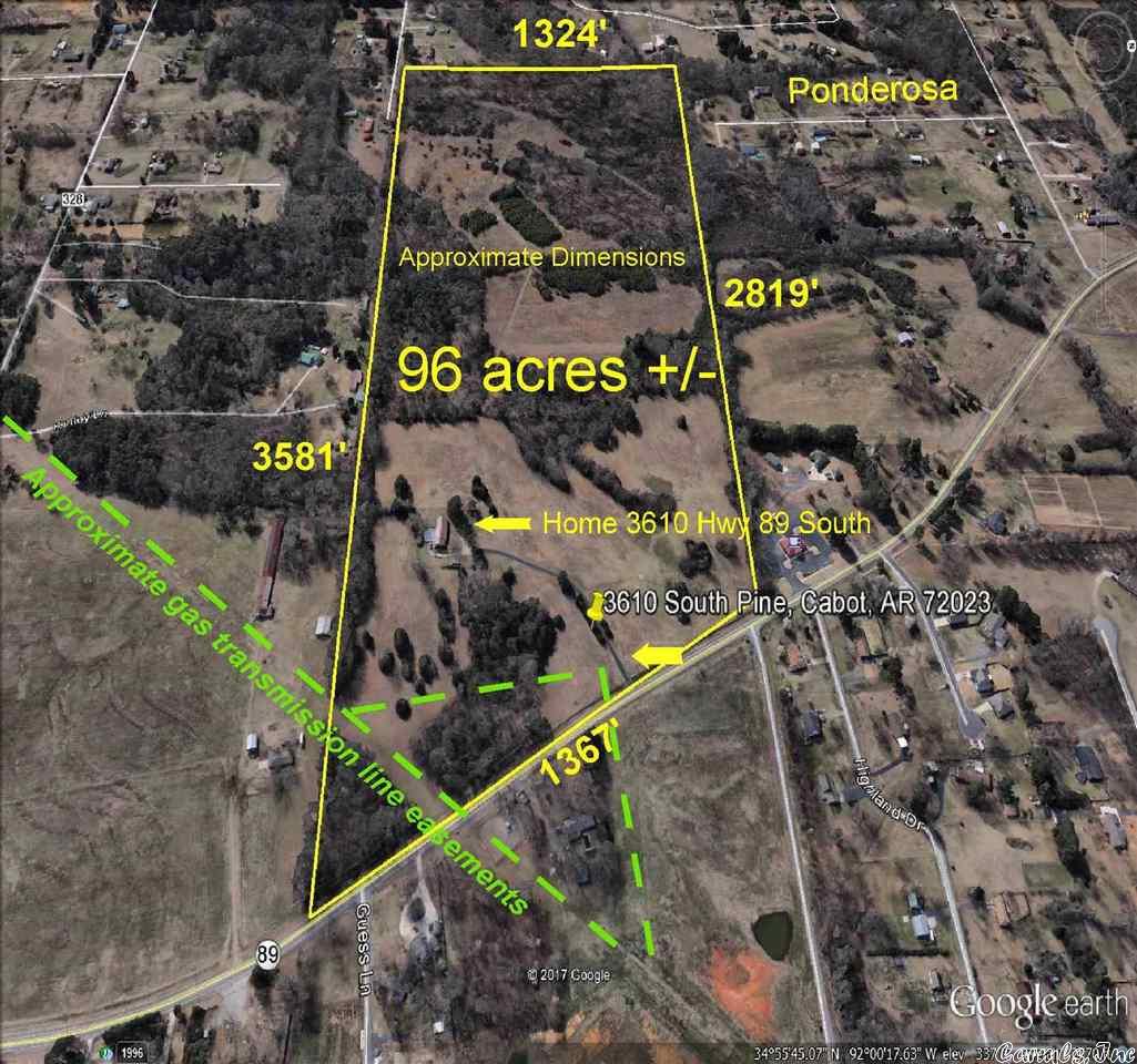 Cabot City Area - Land