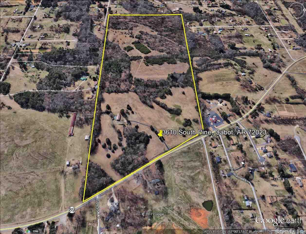 Cabot City Area - Land