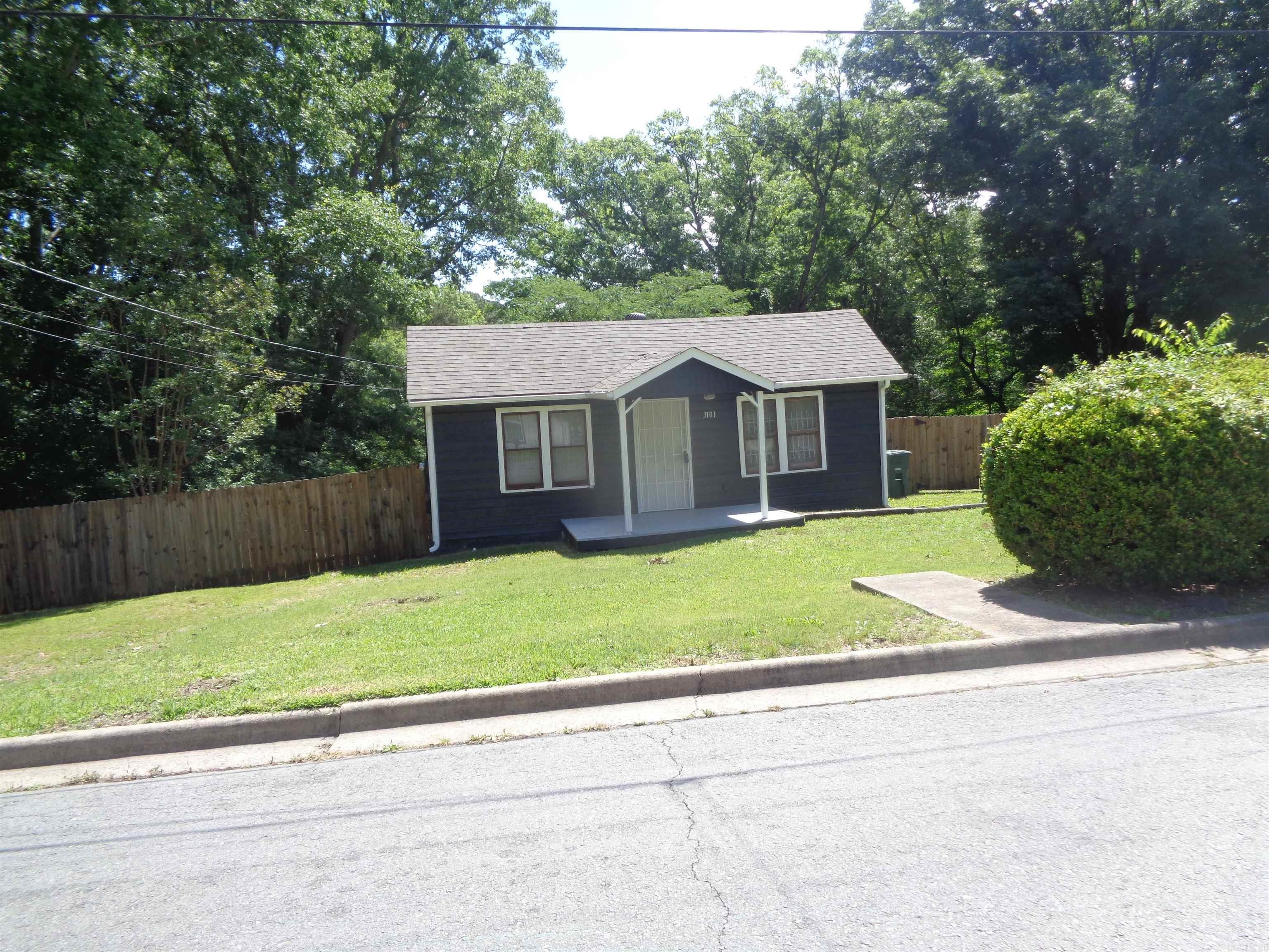 A very cute home with 3 bedrooms and 2 full baths sitting on three (3) large lots in a park like setting. The recent exterior painting makes this house POP! and the spacious separate private master bedroom suite with the large walk-in closet is so nice. With almost an 1/2 acre of land, multiple storage areas including a huge "Tuff Shed" storage building, an updated roof, a new sewer line, tankless water heater and updated electrical system makes this property special. The gas cook range and refrigerator convey in "As In" condition. This is priced for "First Time Buyers" and investors ready to add to their portfolio. Agents please check remarks section.