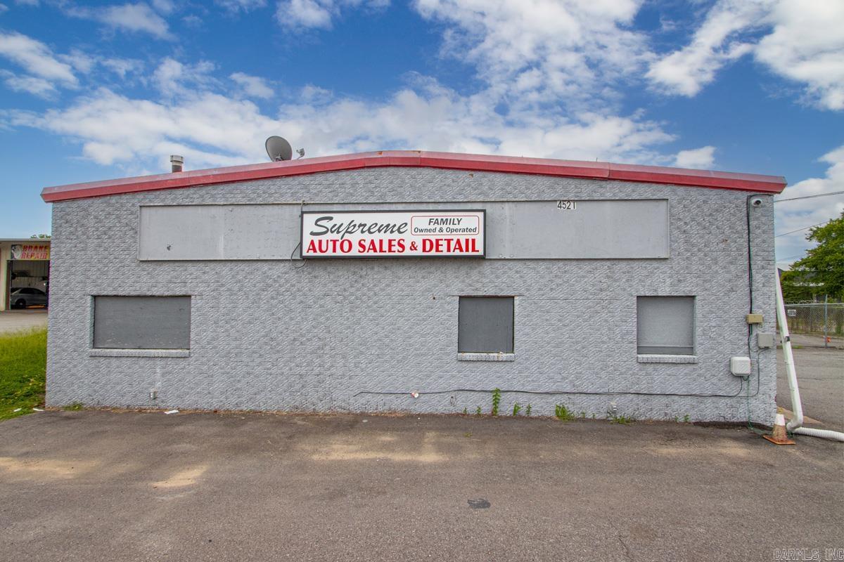 Prime Commercial Opportunity on One of Little Rock's Established Automotive Corridors. Position your business for success with this outstanding commercial property located at 4521 Asher Avenue, just minutes from the University of Arkansas at LR in the heart of one of the city's oldest and most established commercial corridors. Offering approximately 4,400 square feet of durable cinder block construction, this versatile building is well suited for an automotive repair facility, classic car restoration shop, specialty sales showroom, fleet service operation, or a variety of commercial and industrial uses. Position your business for success with this outstanding commercial property located in the heart of one of the Little Rock's most established commercial area.  Whether you're expanding an existing operation, launching a new venture, or seeking an upgrade. See AGENT REMARKS  C-3 Zoning C-3 commonly permits businesses such as: Automobile sales, Automobile repair garages, Tire shops, Body shops, Warehousing and commercial services