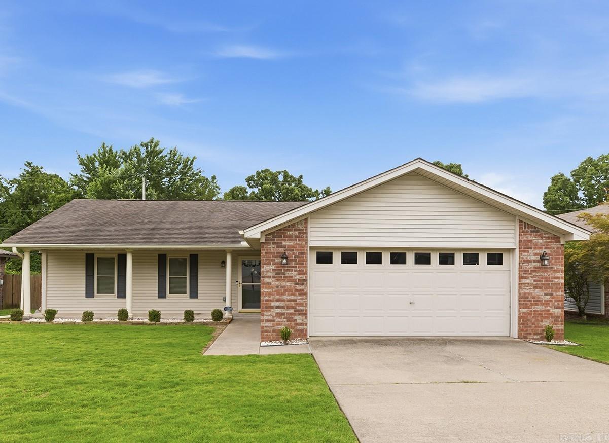 Your NEW home awaits! Discover this charming cul-de-sac home with a private fenced backyard and 12x14 shop with roll up door and electric! It offers a split floor plan with three bedrooms, all three have spacious walk-in closets. Two full baths, including a large tub in the primary suite. Enjoy a low-maintenance interior with wood-look tile flooring and recent updates to lighting, hardware and wall paint. New HVAC and HWH 2020. Features custom windows and storm doors. Entertain your guest in the open kitchen with quartz countertops and tumbled stone backsplash. Frig to convey as well as the home's smart thermostat.  Schedule your private showing today. **See agent remarks**