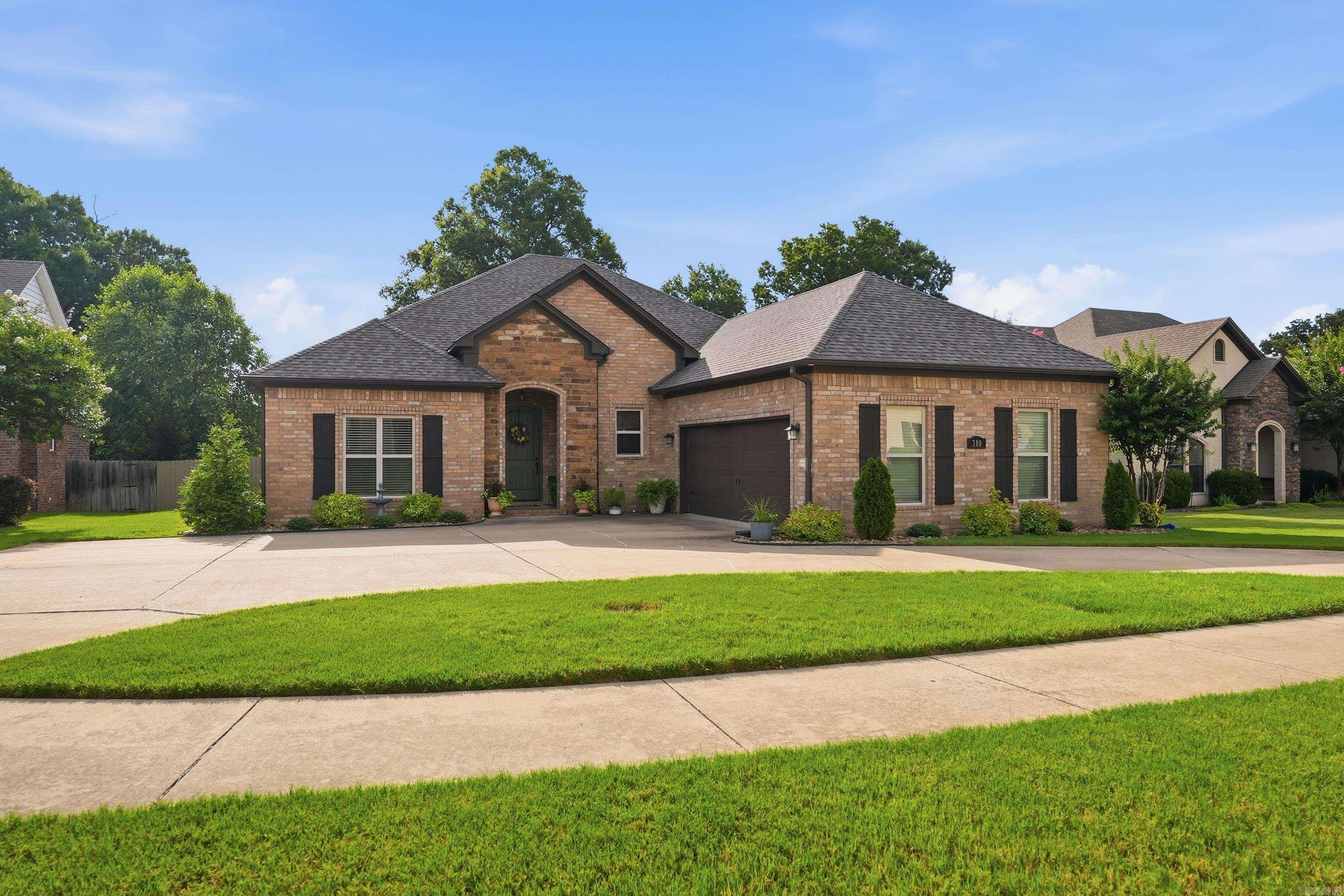 Chapel Creek living at its finest. This thoughtfully updated home strikes the perfect balance between everyday comfort and elevated style — from the sparkling inground pool out back to the welcoming circle drive out front. Step inside to discover fresh paint, luxury vinyl flooring, and a cozy updated fireplace anchoring the main living space. The kitchen has been reimagined with a new backsplash, custom pullouts, a brand-new pantry, and a new stove — everything you need to cook, gather, and entertain. Upstairs, a generous flex room with an added closet adapts easily to a 4th bedroom, playroom, or bonus retreat. A dedicated office on the main level adds even more versatility. And for lasting peace of mind, a brand-new 50-year impact resistant roof means this home is protected for decades to come. The oversized garage rounds it all out with built-in cabinetry for serious storage. Move-in ready and waiting — this West Conway gem checks every box. See agent remarks for full list of updates