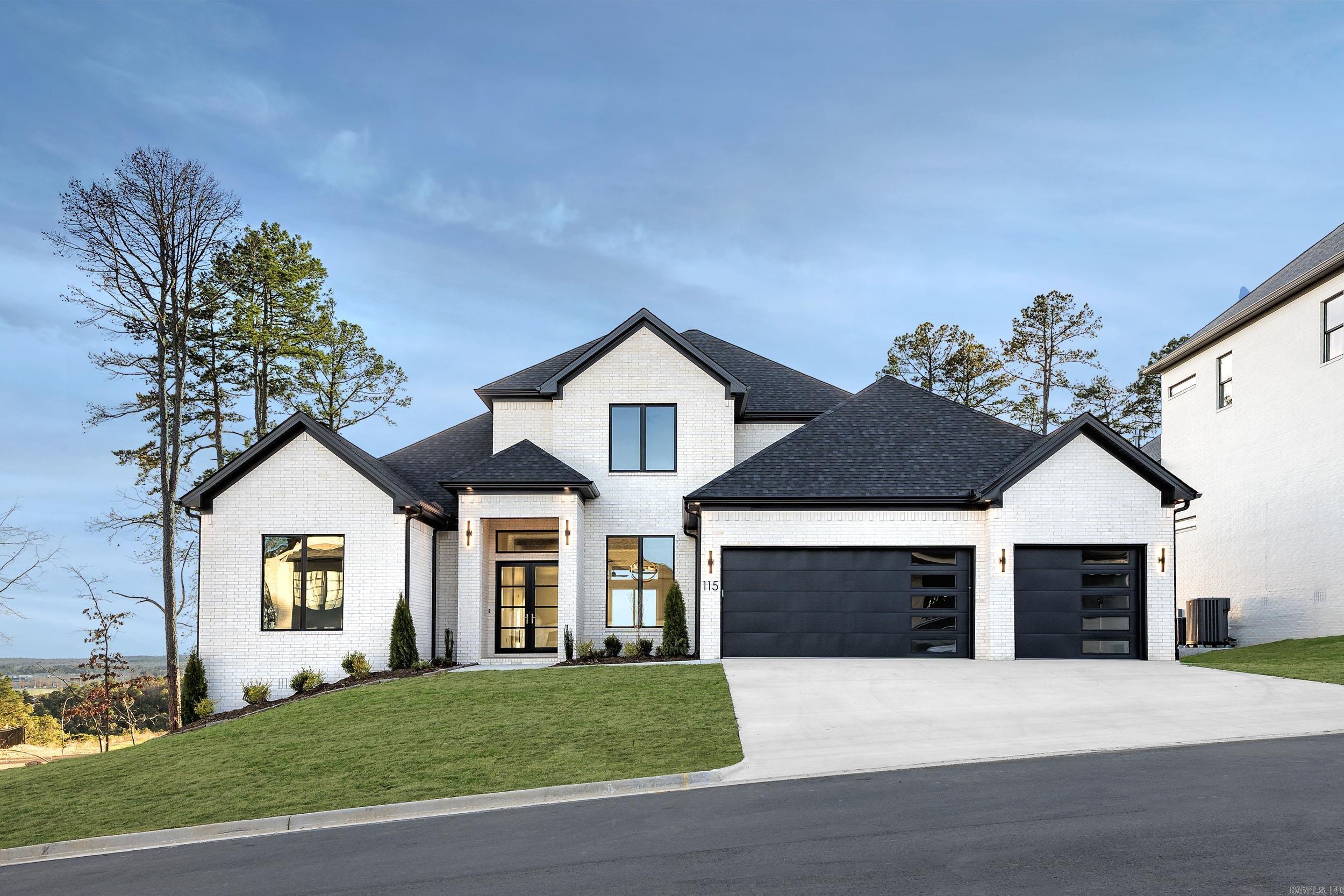 Gorgeous new construction home in Falstone with a great floorplan. The great room has a beautiful contemporary fireplace with custom built- ins on each side and a beautiful covered balcony with a fireplace and an outdoor kitchen overlooking vista views. The chef's kitchen has high end luxury stainless appliances, upscale quartz countertops, gas cooktop, pot filler, double ovens, full sized refrigerator/freezer, ice maker, eat-in area and a huge island.  Just off the kitchen is the butler's pantry with a beverage cooler and bar sink.  The primary suite has (2) walk-in closets, a soaking tub, & walk-in shower.  In addition to the primary bedroom are two additional bedrooms and an office. Upstairs, there is a 2nd Laundry room, 2 additional bedrooms plus a bonus/media room with a wet bar & beverage cooler that opens to a large upper balcony.  Other features include Pella windows/doors, a 3 car garage, hardwood floors throughout, sprinkler system, pre-wiring for audio, security, internet, and an EV Plug for charging an electric car.  Great Neighborhood.