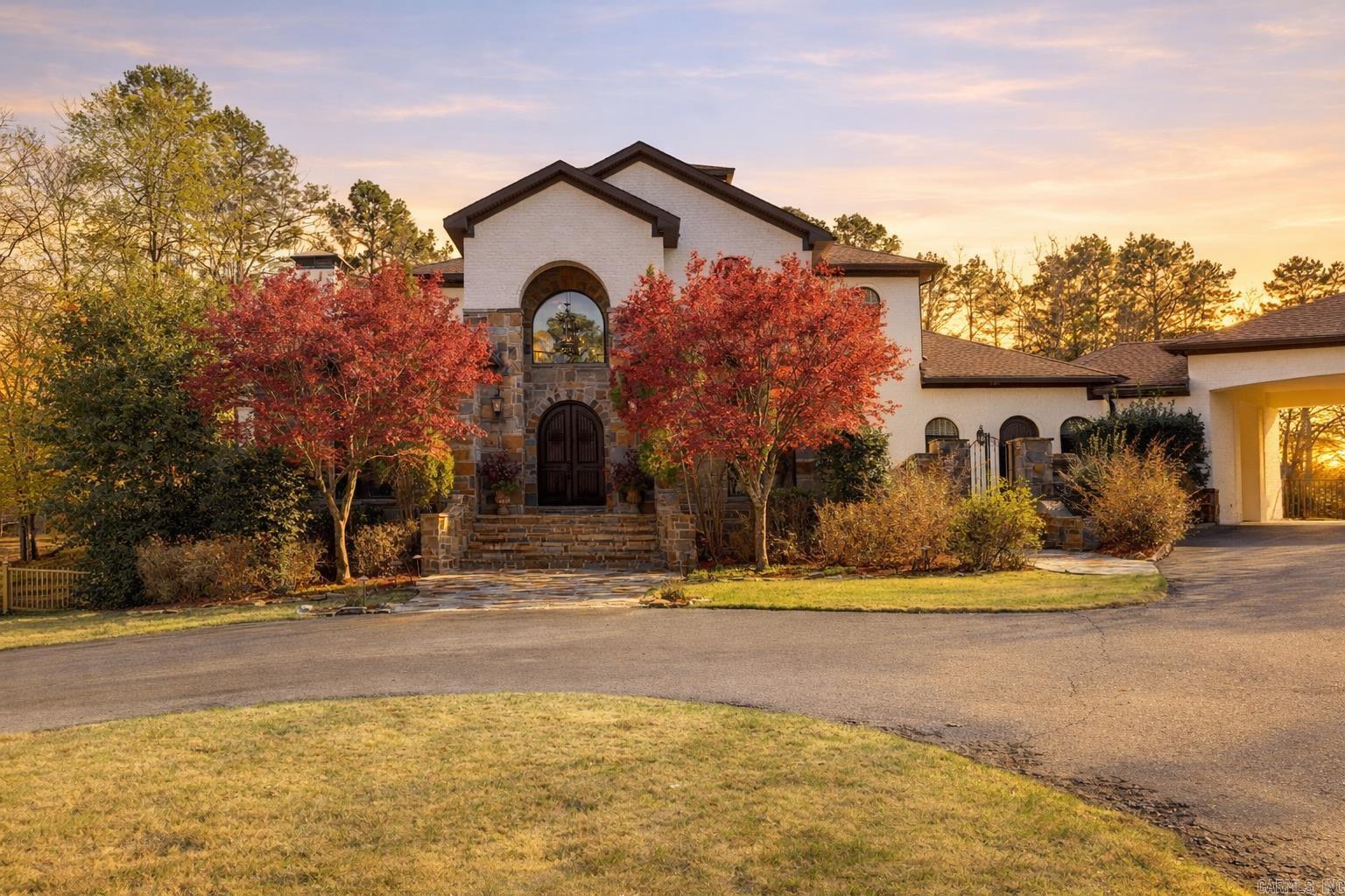 A rare opportunity to own a Mediterranean style estate set behind gates on nearly 8 acres, offering a level of privacy, scale, and presence that is simply not replicated in today’s market.  This is luxury without compromise. Five spacious bedrooms, each with its own spa like en suite, are paired with multiple bonus spaces designed for the way you actually live. A private movie theater and fully equipped home gym elevate the experience well beyond expectations.  The outdoor living is where this property separates itself entirely. The pool is not just a feature, it is a destination, designed to rival high end resorts, complete with expansive entertaining areas, an outdoor kitchen, fireplace and a dedicated poolside restroom for effortless hosting.  Thoughtfully refreshed with new paint, a new roof, and additional updates, the home blends timeless Mediterranean architecture with the confidence of modern improvements.  A property of this caliber is rarely available and impossible to replicate.  Agents, see remarks for a full list of recent updates.
