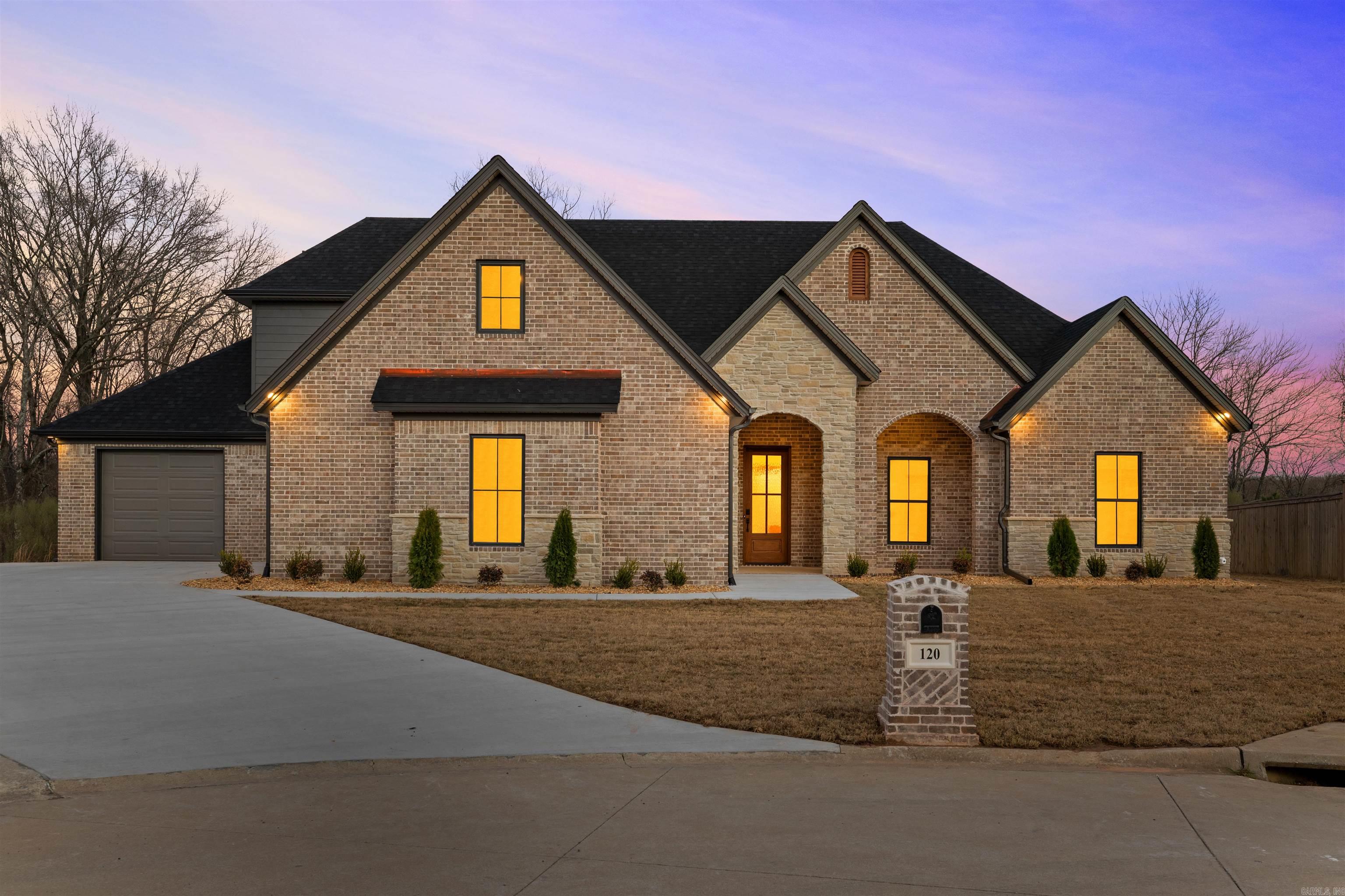 Welcome to 120 Timberland Trail, a stunning 5-bedroom, 3.5-bathroom home spanning 3,536 sq. ft. This spacious residence boasts a versatile flex space, perfect for a playroom or additional living area, and a dedicated office space for all your work-from-home needs.   The gourmet kitchen features a butler’s pantry, providing ample storage and prep space, ideal for entertaining guests. Retreat to the large primary suite, complete with a luxurious en-suite bathroom and generous walk-in closet.   Experience the perfect blend of comfort and functionality in this beautiful home. Backs to greenspace and located at the end of private gated community.   Self guided tours can be set up by going to Hines Homes website.