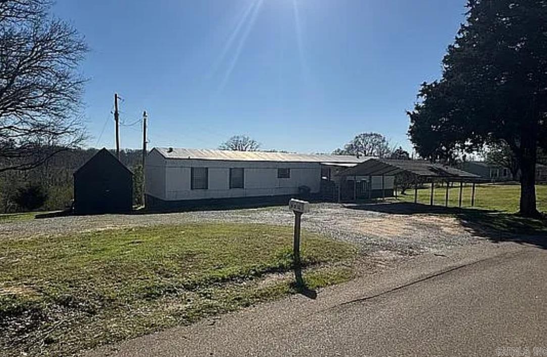 Three bedroom, two bathroom mobile home tastefully updated.